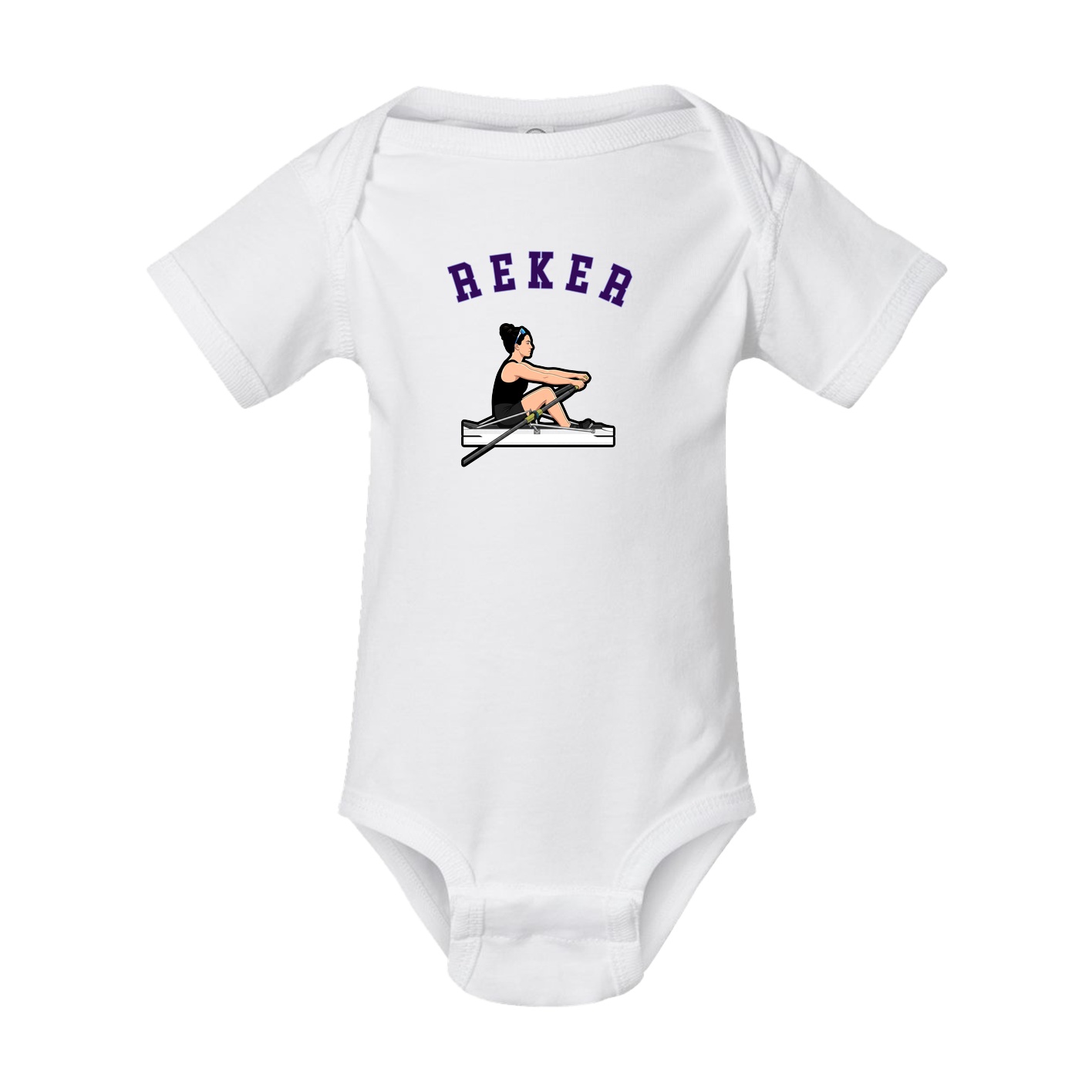 Baby Onesie — Shirsey Arch in White