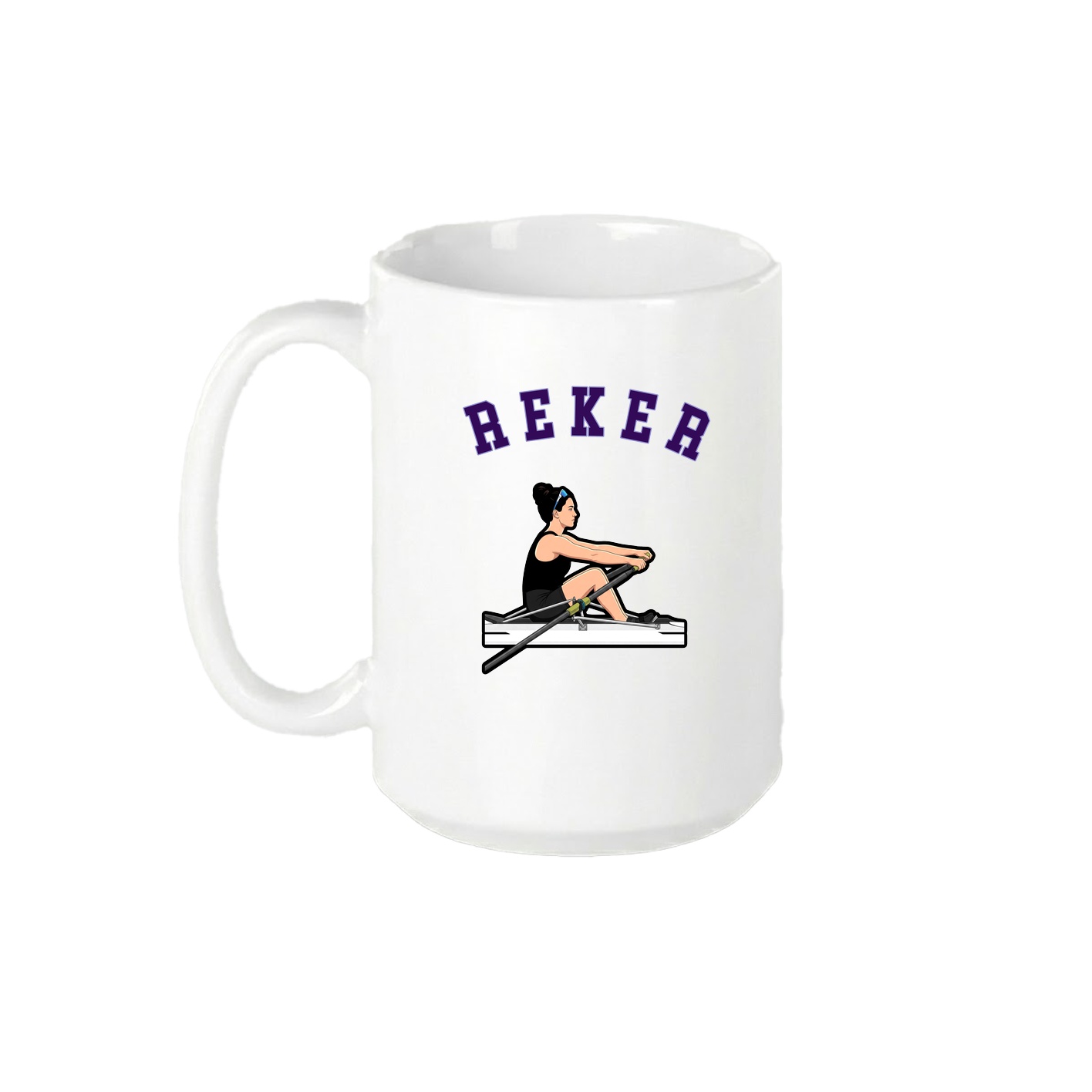 15oz Coffee Mug — Shirsey Arch in White