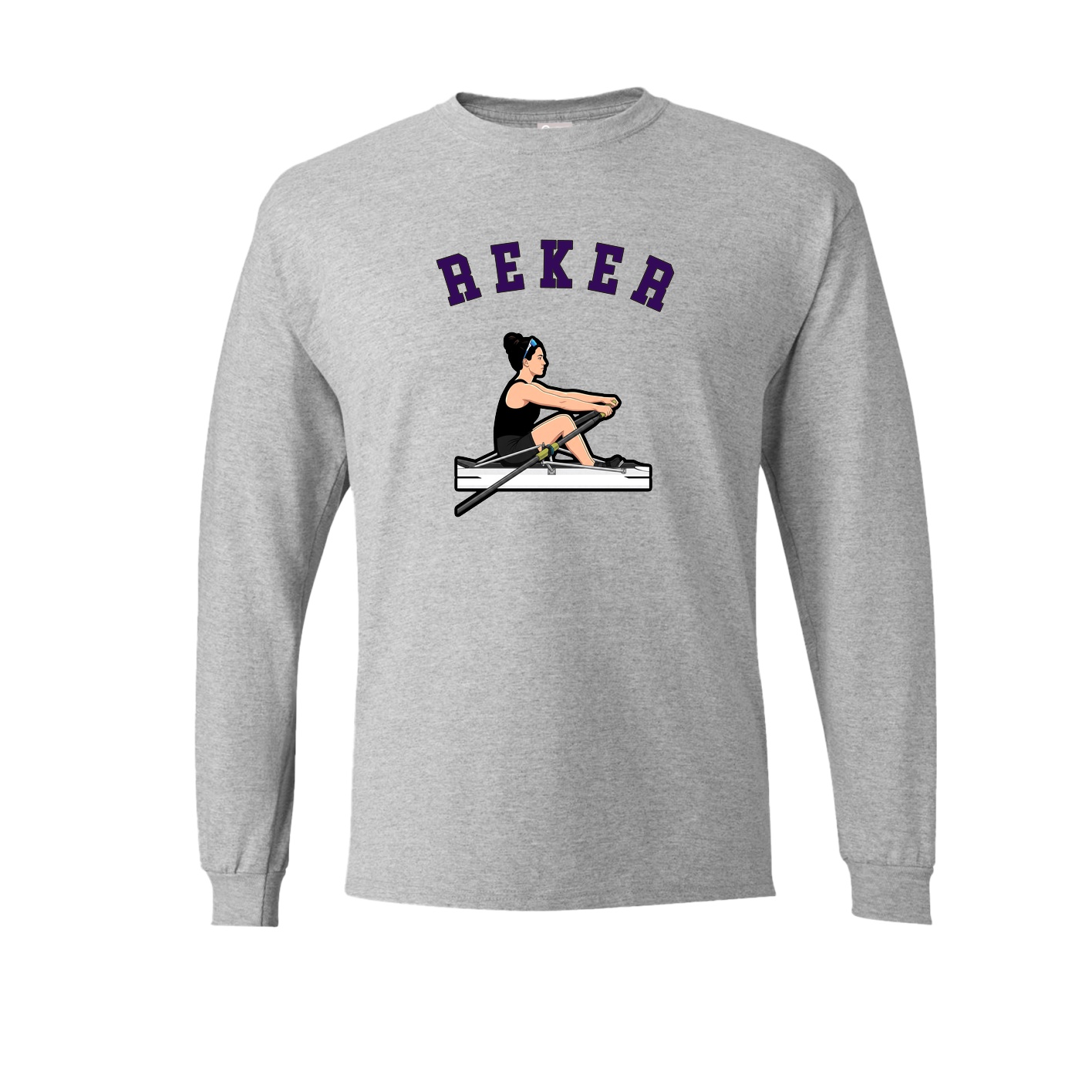 Long Sleeve Tee — Shirsey Arch in Grey