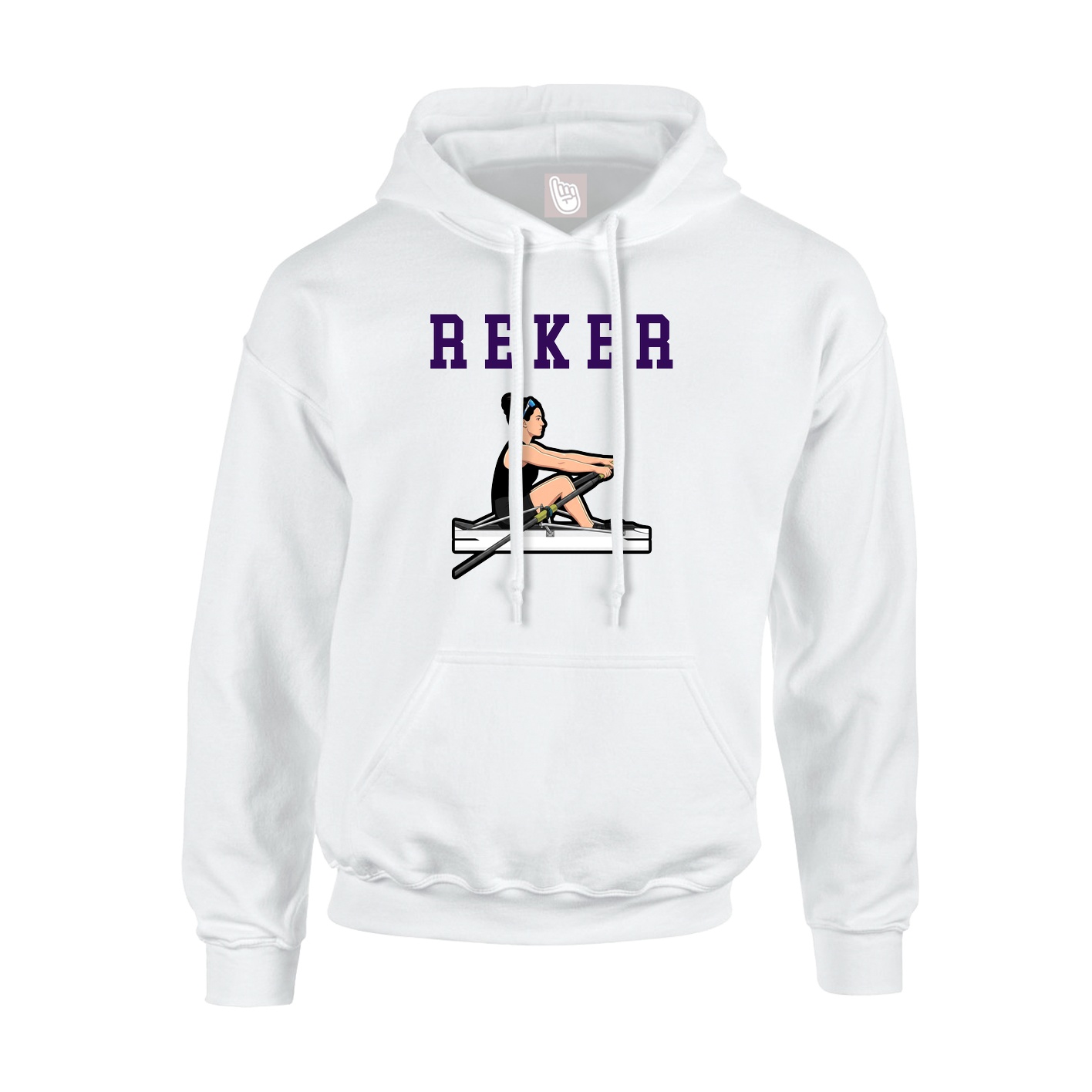 Youth Hoodie — Shirsey in White