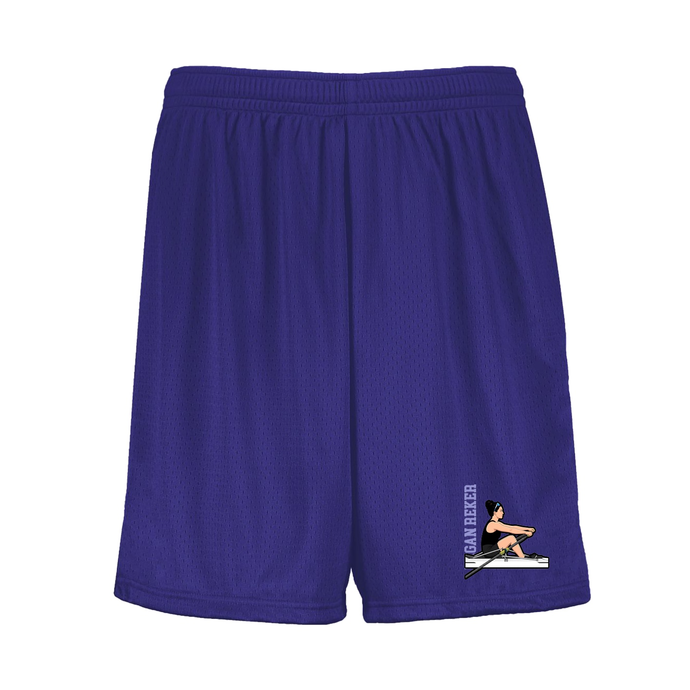 Shorts — Name Vertical in Purple