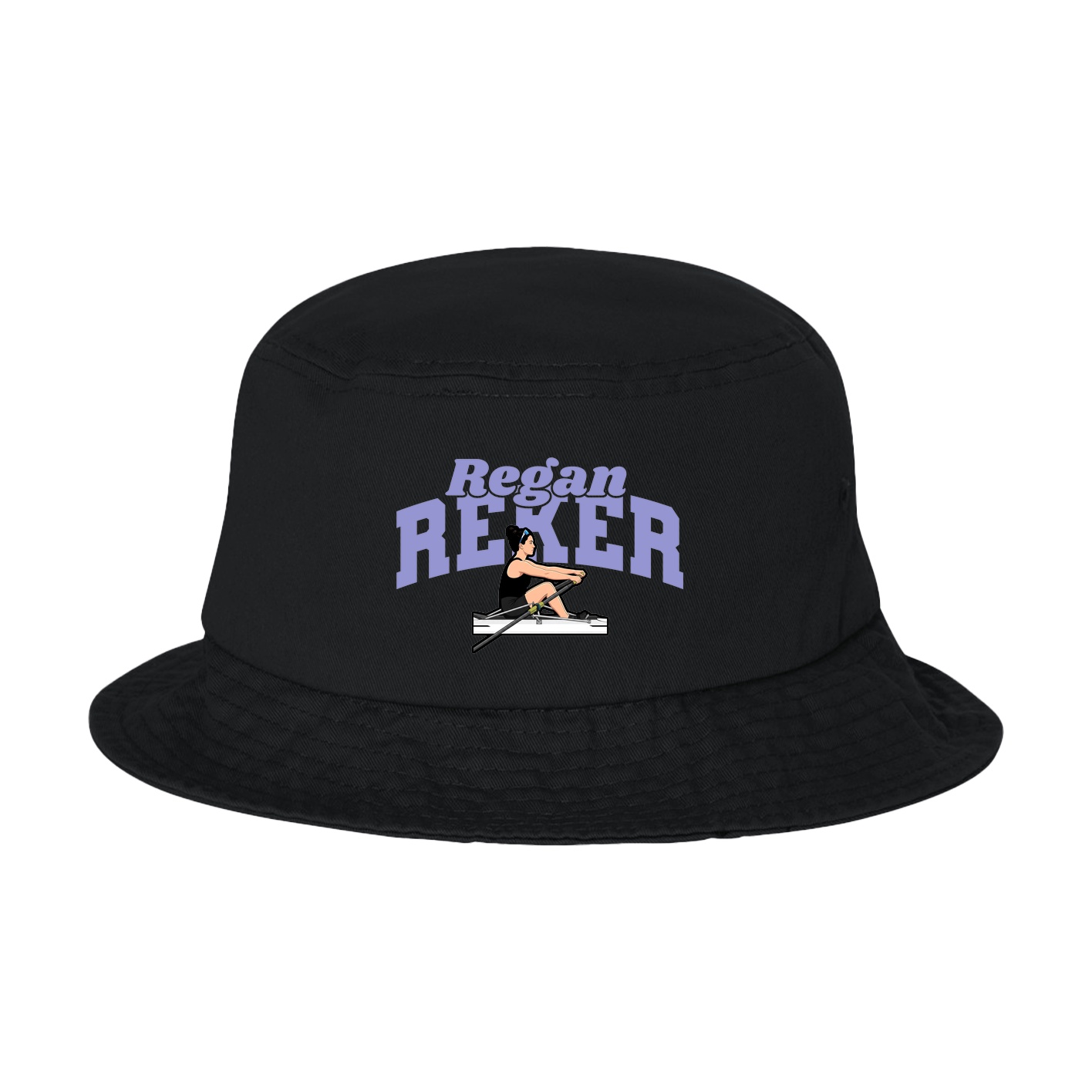 Bucket Cap — Signature Arch in Black