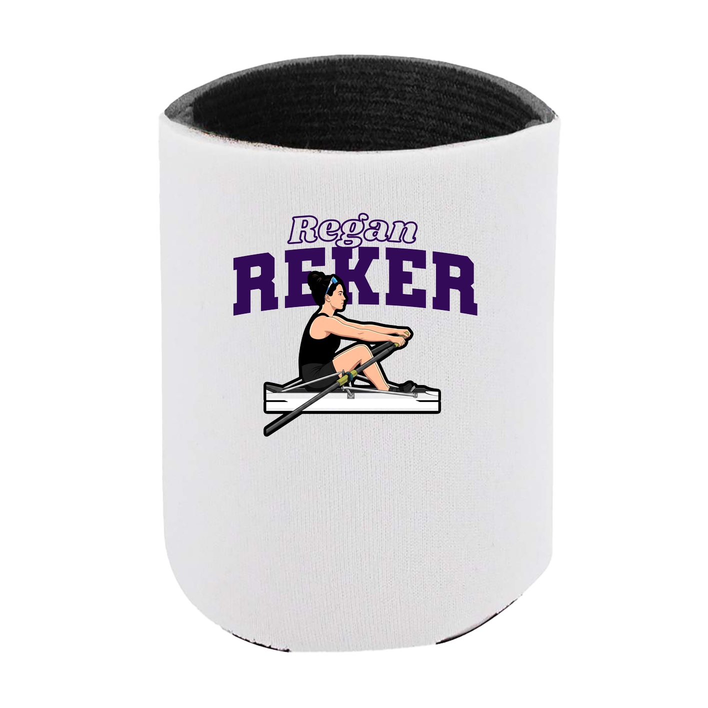 Can Holder — Name Arch in White