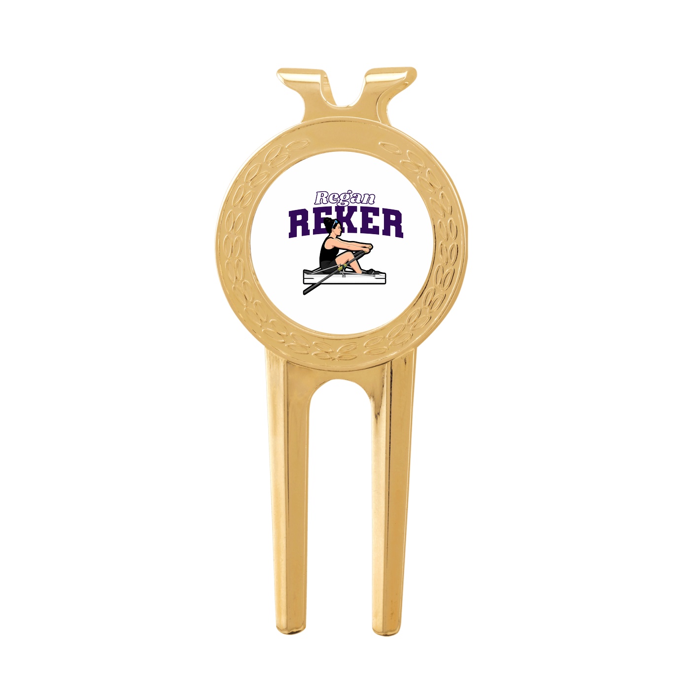Divot Tool with Ball Marker — Name Arch in Classic