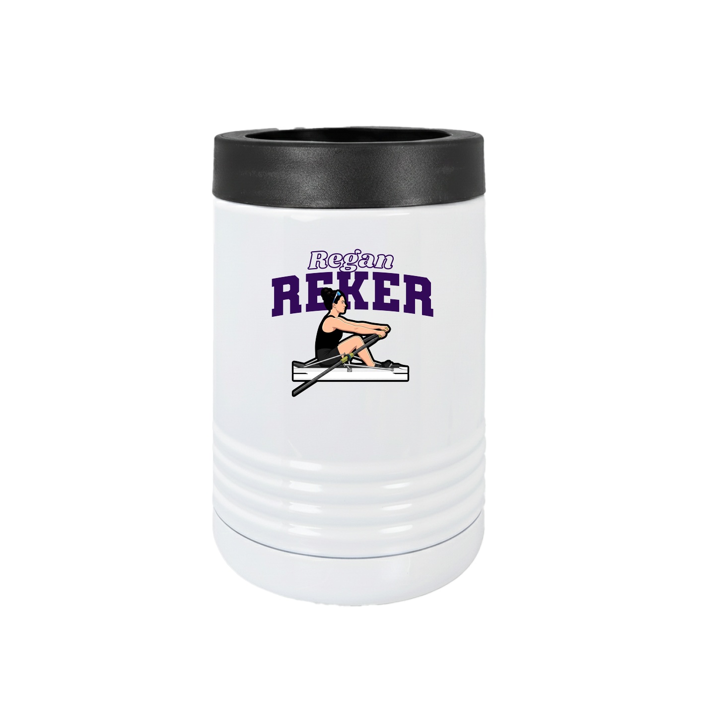 Beverage Holder — Name Arch in White