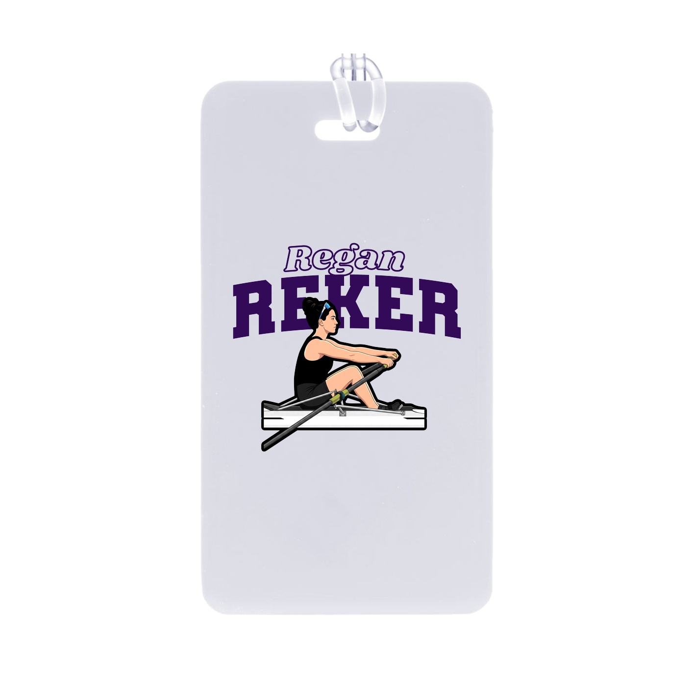 Bag Tag — Name Arch in Classic