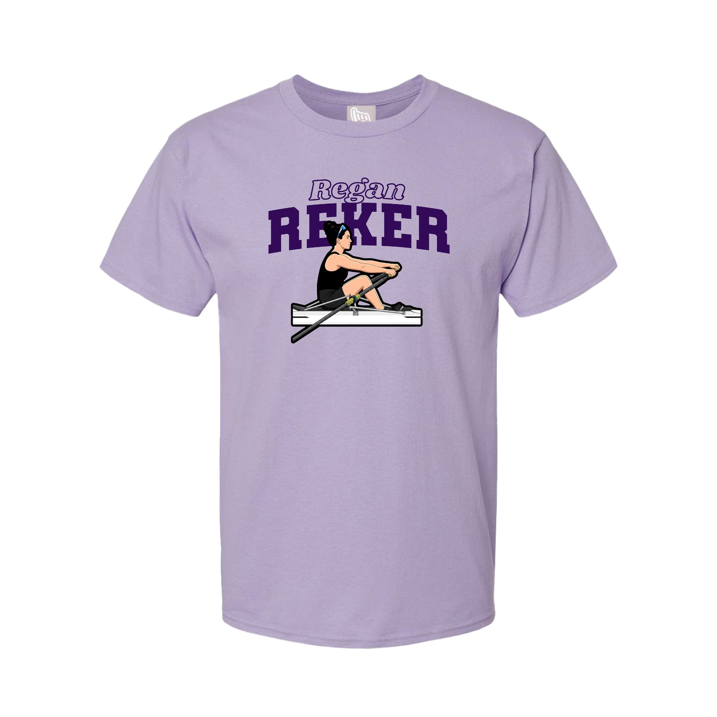 Tee — Name Arch in Purple