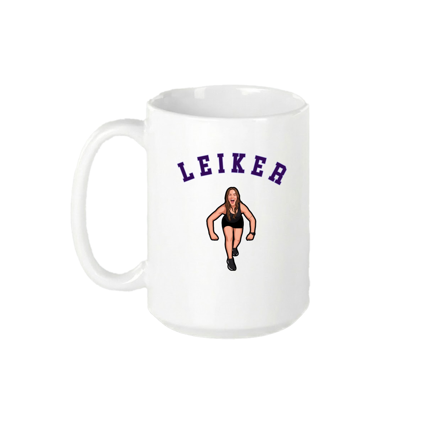 15oz Coffee Mug — Shirsey Arch in White
