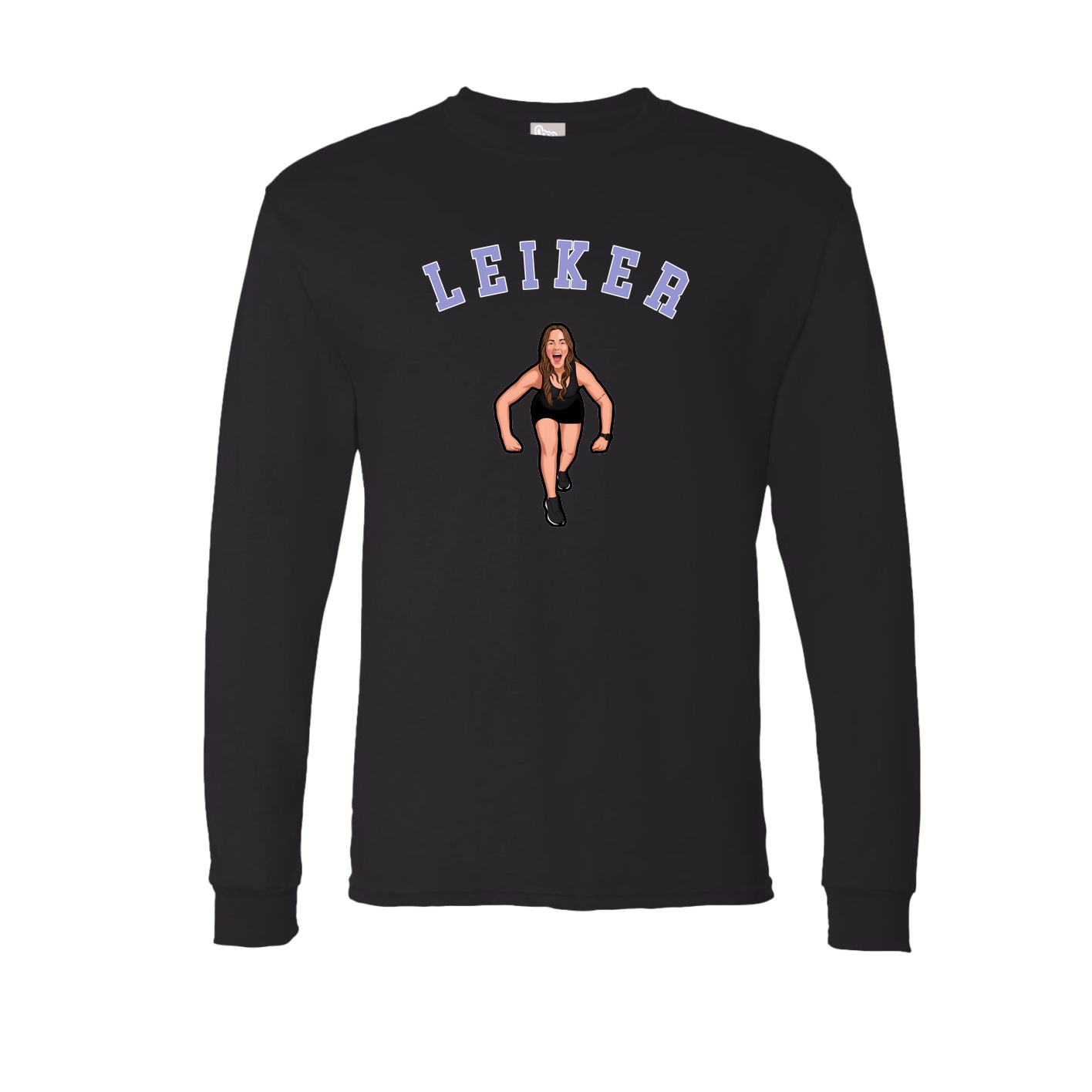Long Sleeve Tee — Shirsey Arch in Black