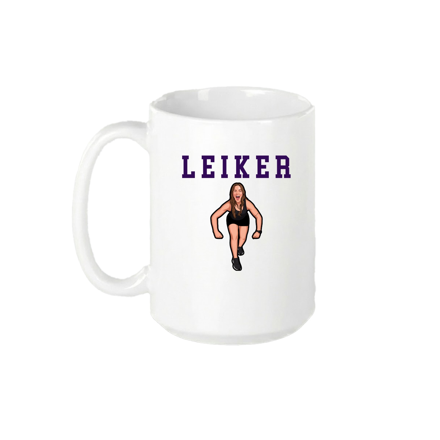 15oz Coffee Mug — Shirsey in White
