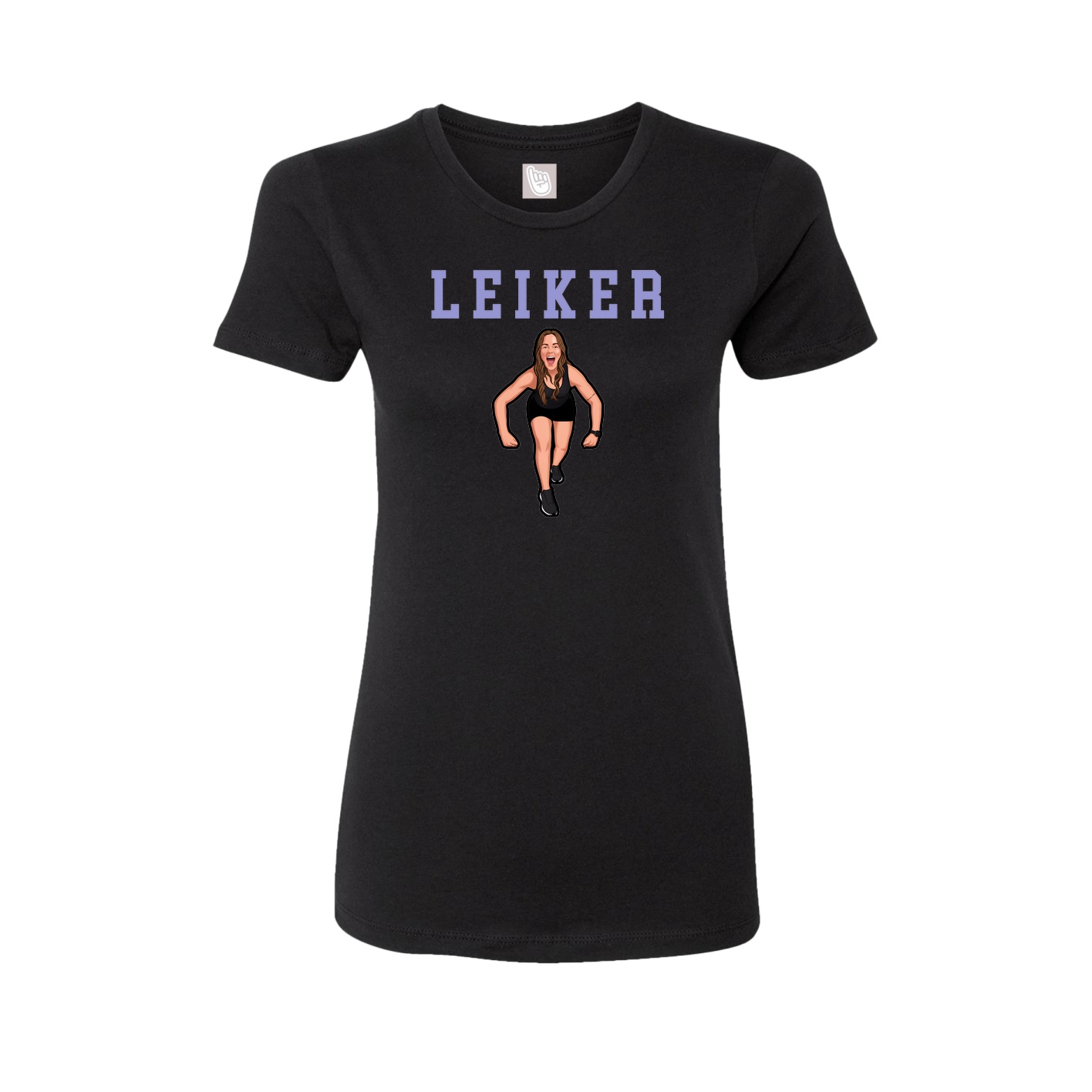 Fitted Women's Tee — Shirsey in Black