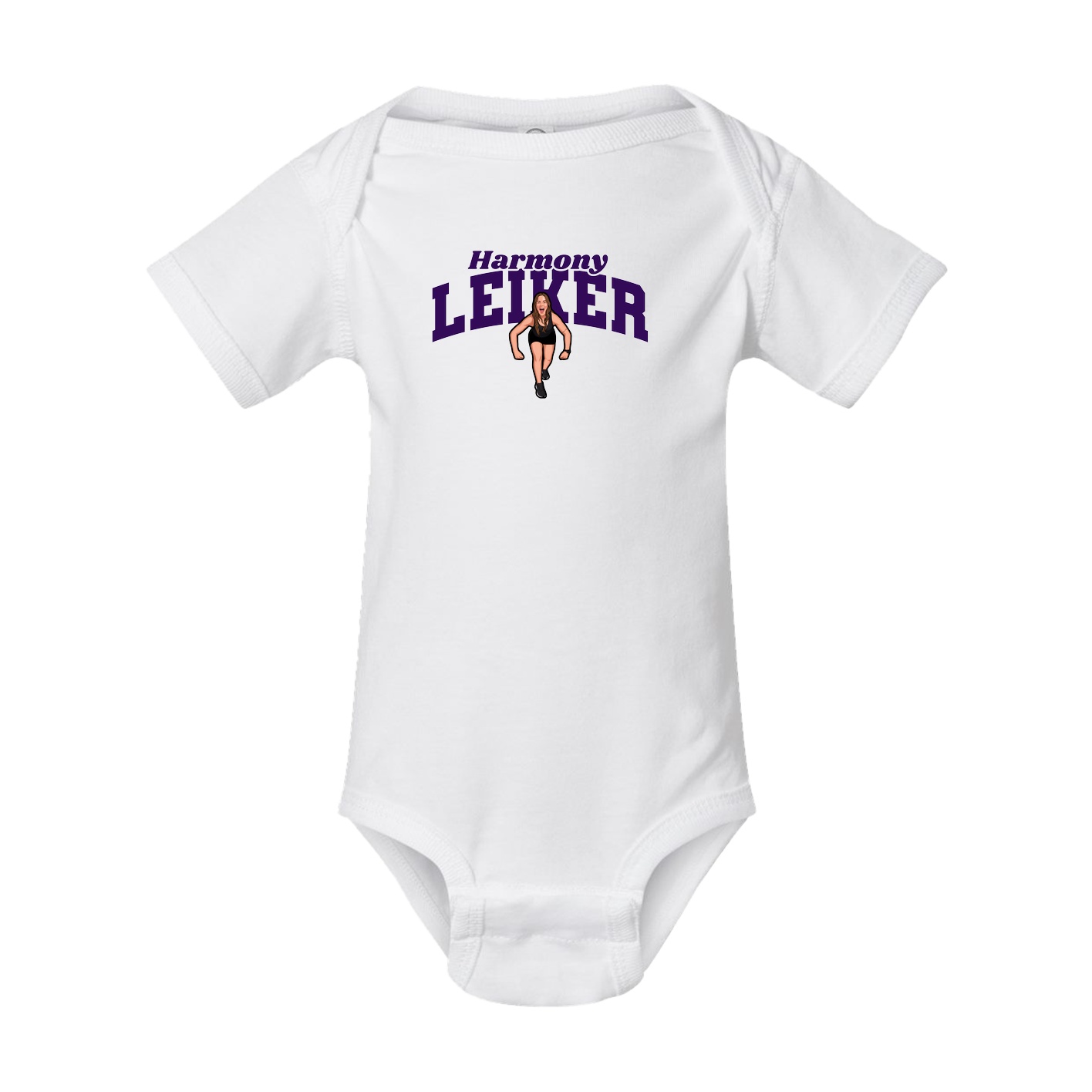 Baby Onesie — Signature Arch in White