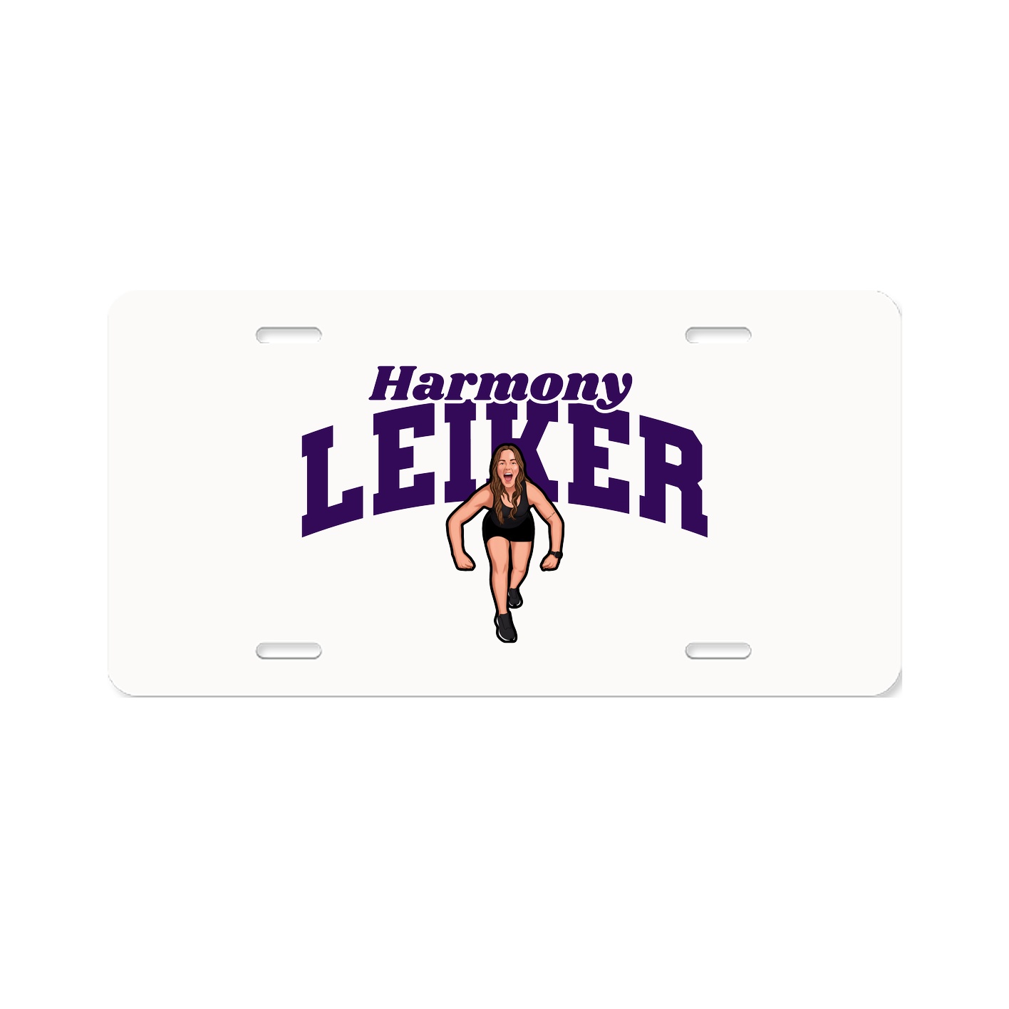 License Plate — Signature Arch in Classic