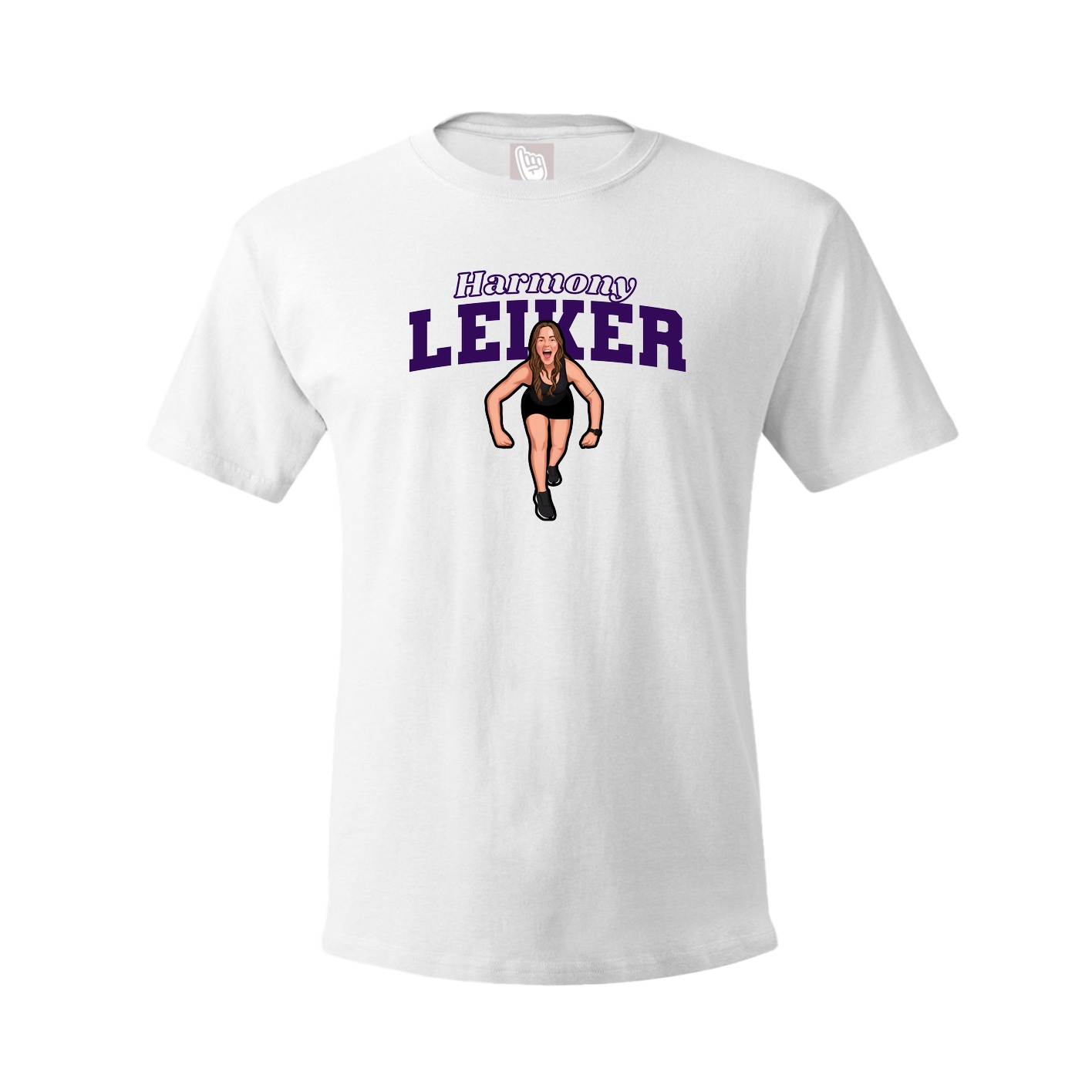 Tee — Name Arch in White