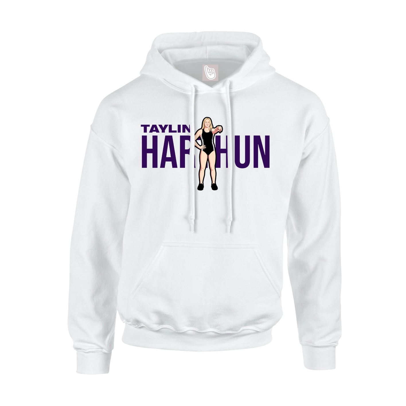 Hoodie — Player Name in White