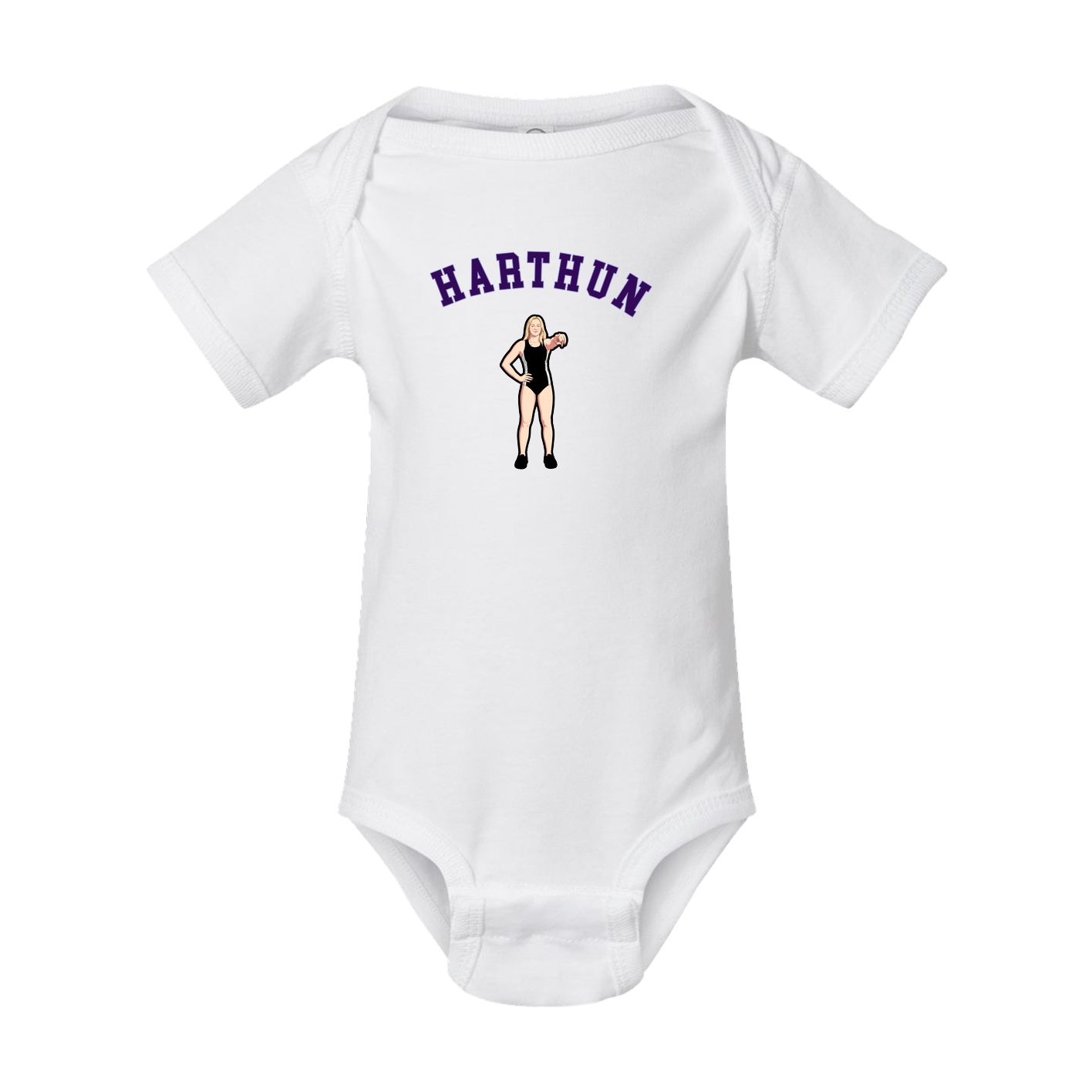 Baby Onesie — Shirsey Arch in White