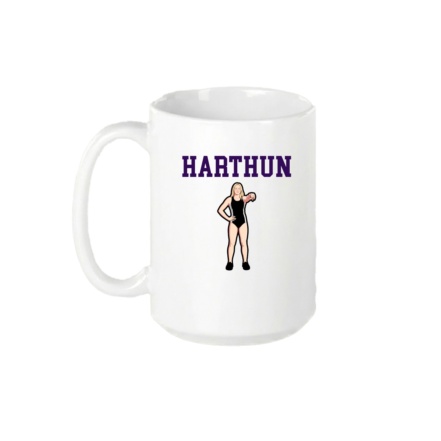 15oz Coffee Mug — Shirsey in White