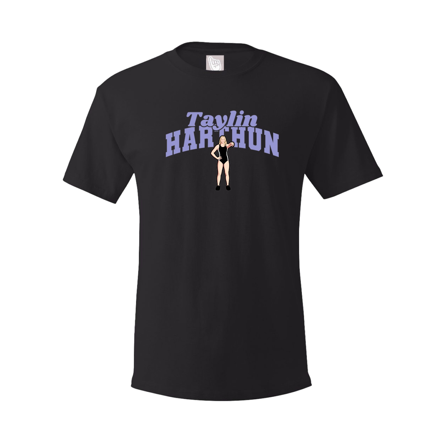 Youth Tee — Signature Arch in Black