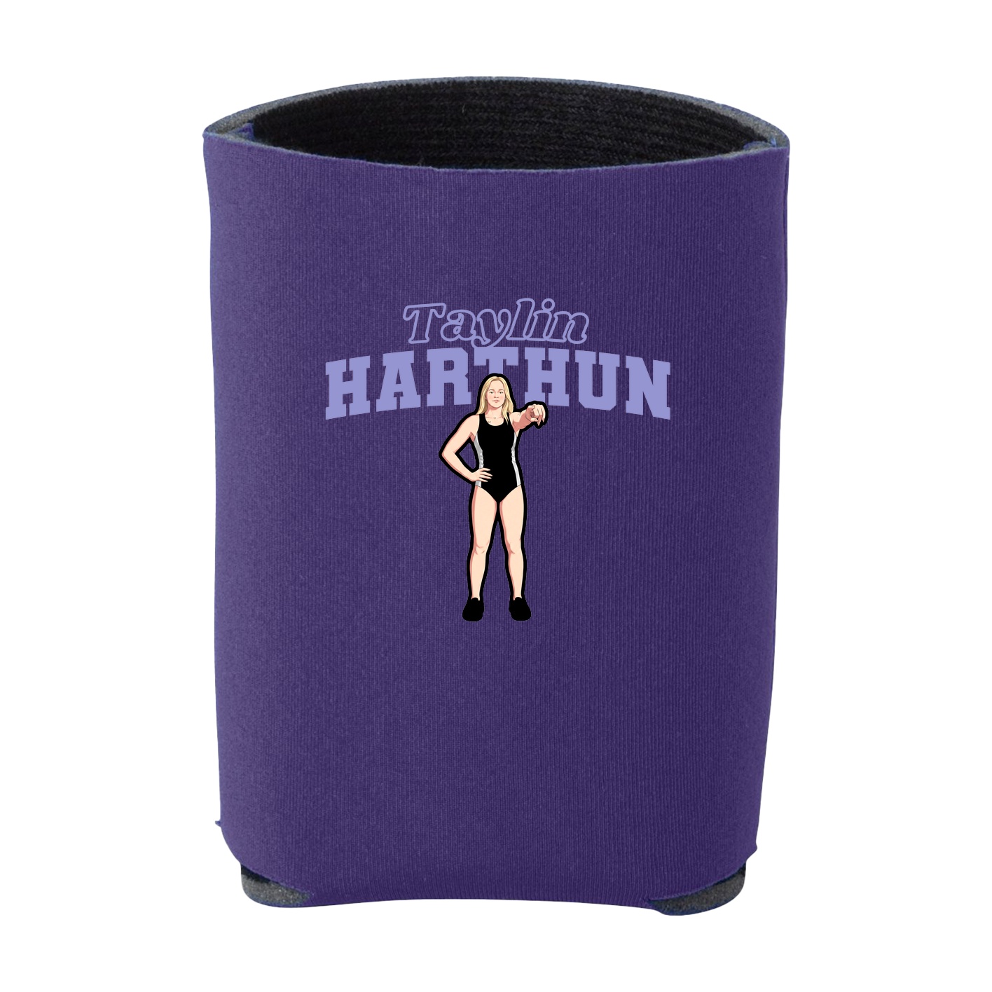 Can Holder — Name Arch in Purple