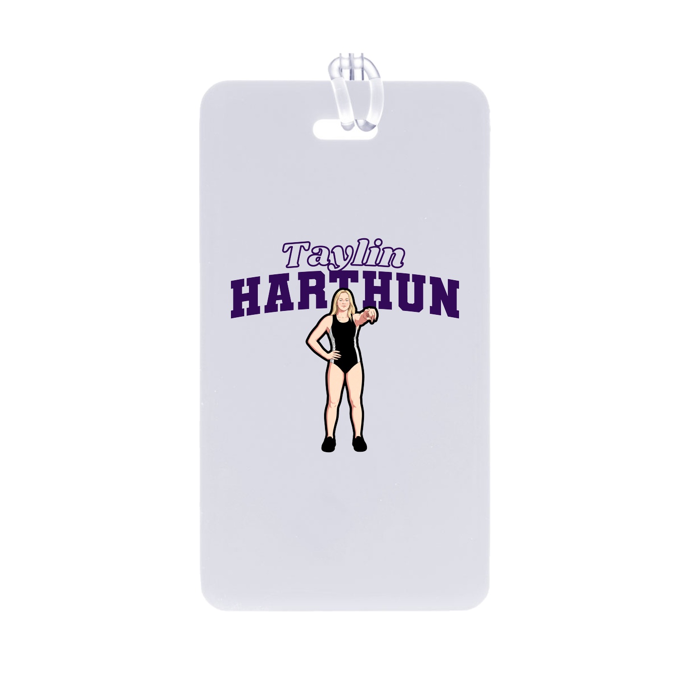 Bag Tag — Name Arch in Classic