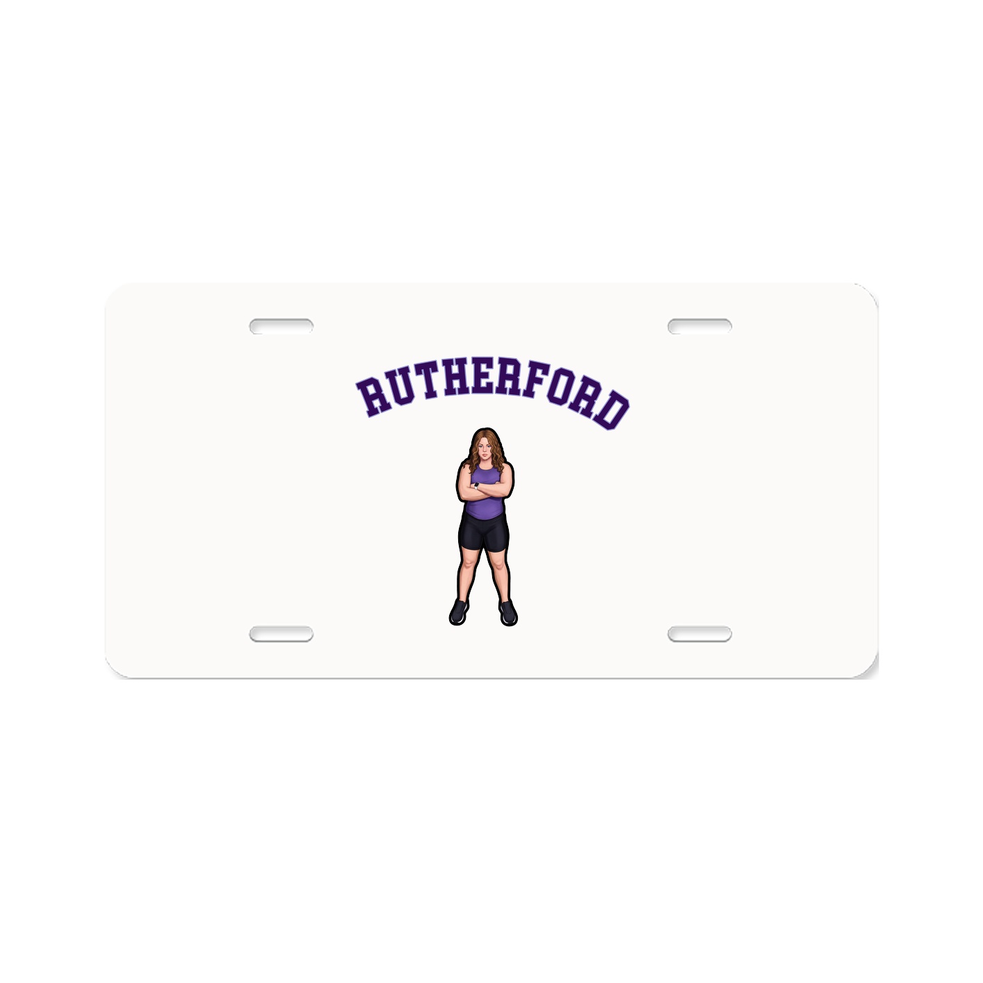 License Plate — Shirsey Arch in Classic