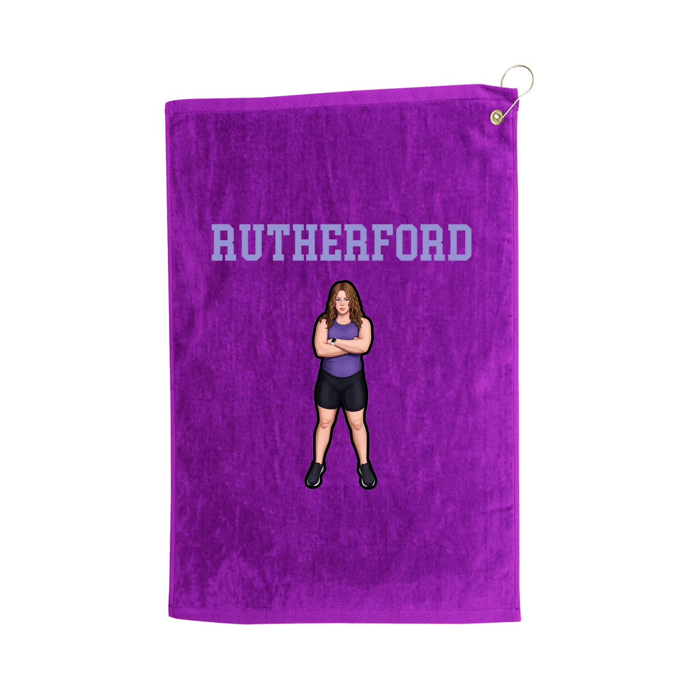 Golf Towel — Shirsey in Purple