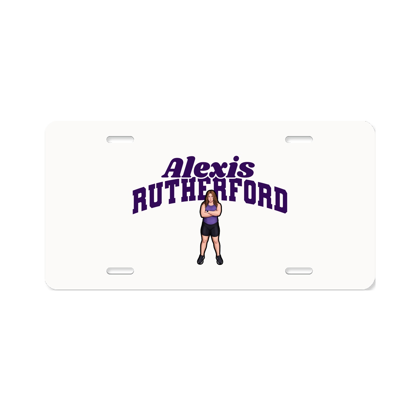 License Plate — Signature Arch in Classic