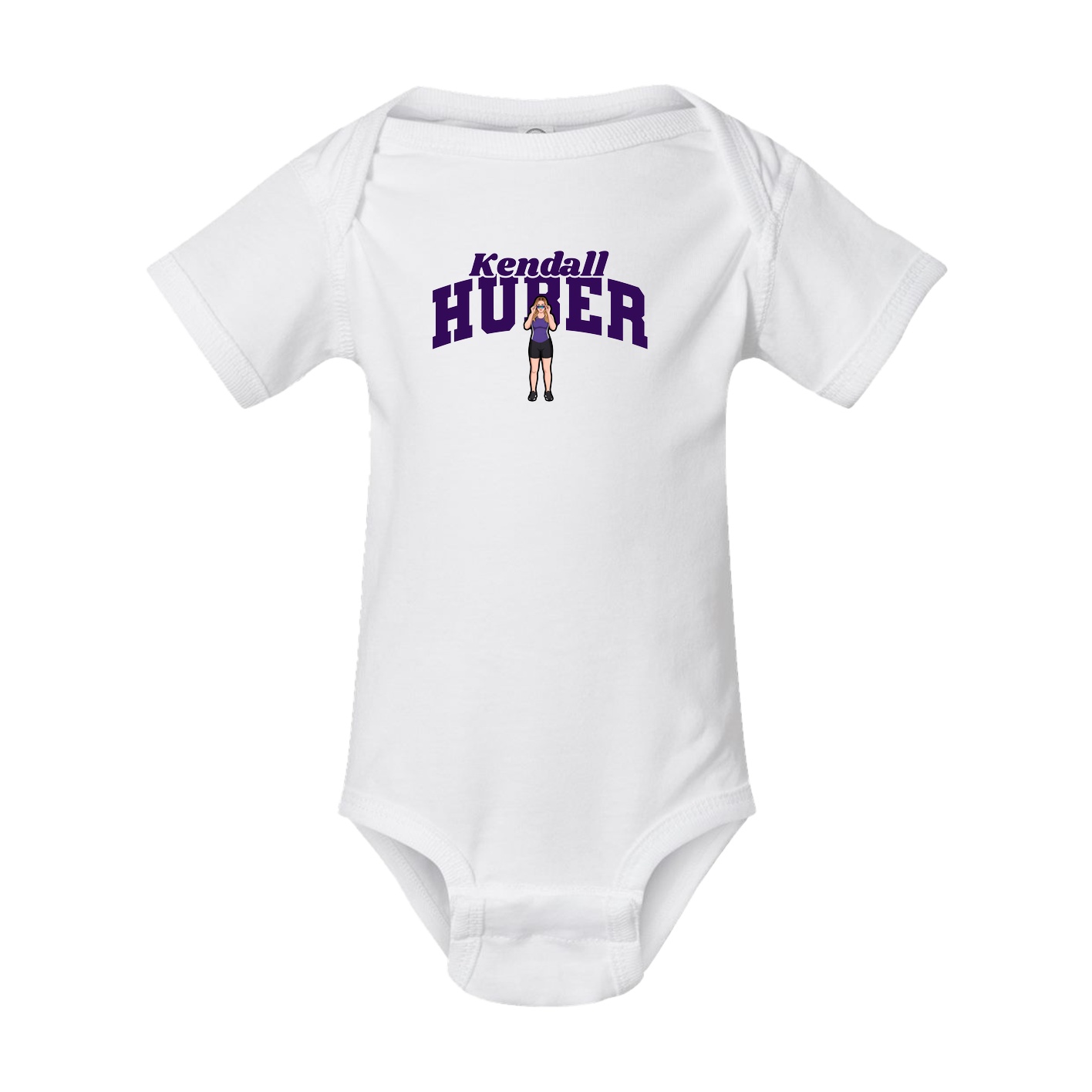 Baby Onesie — Signature Arch in White