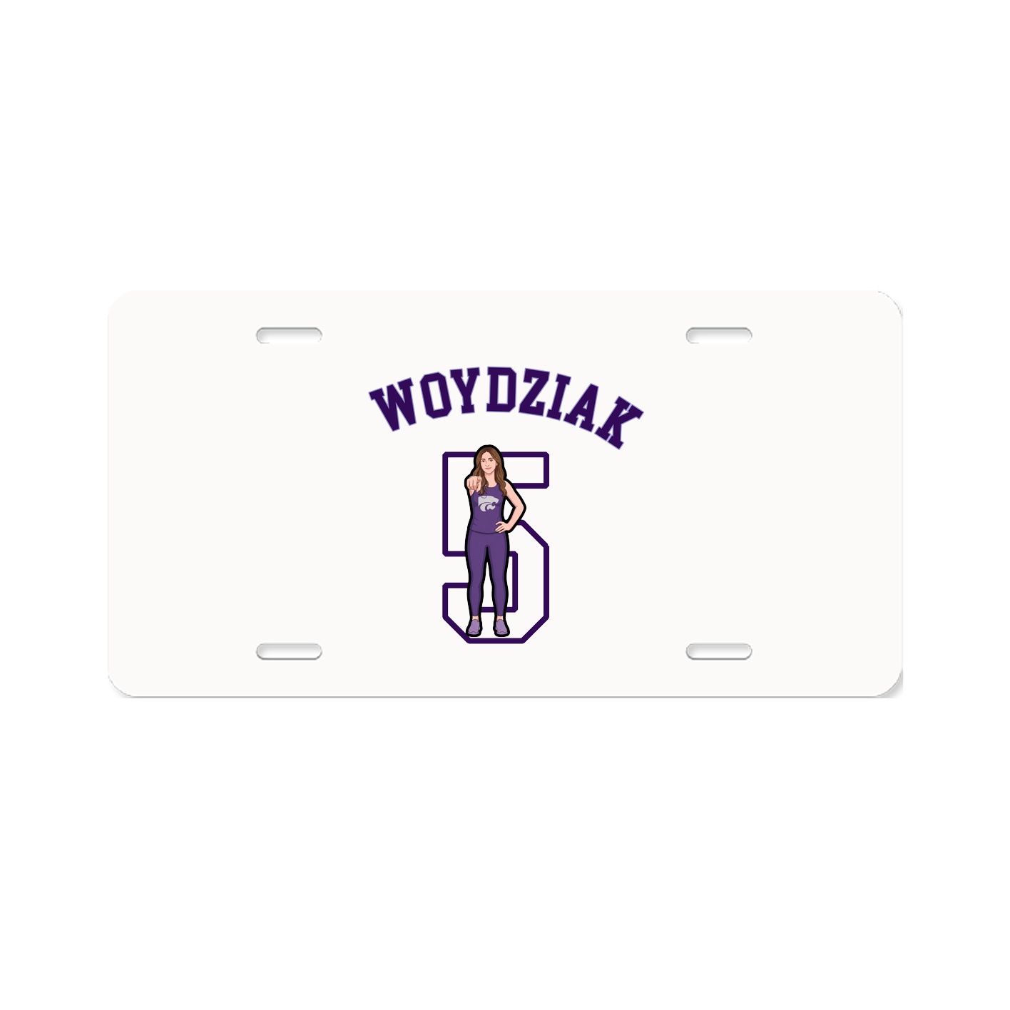 License Plate — Shirsey Arch in Classic