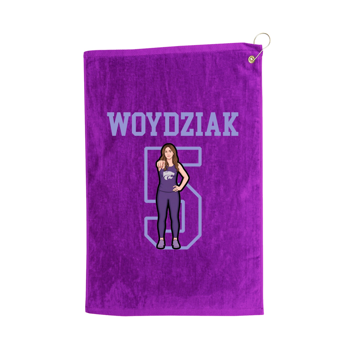Golf Towel — Shirsey in Purple