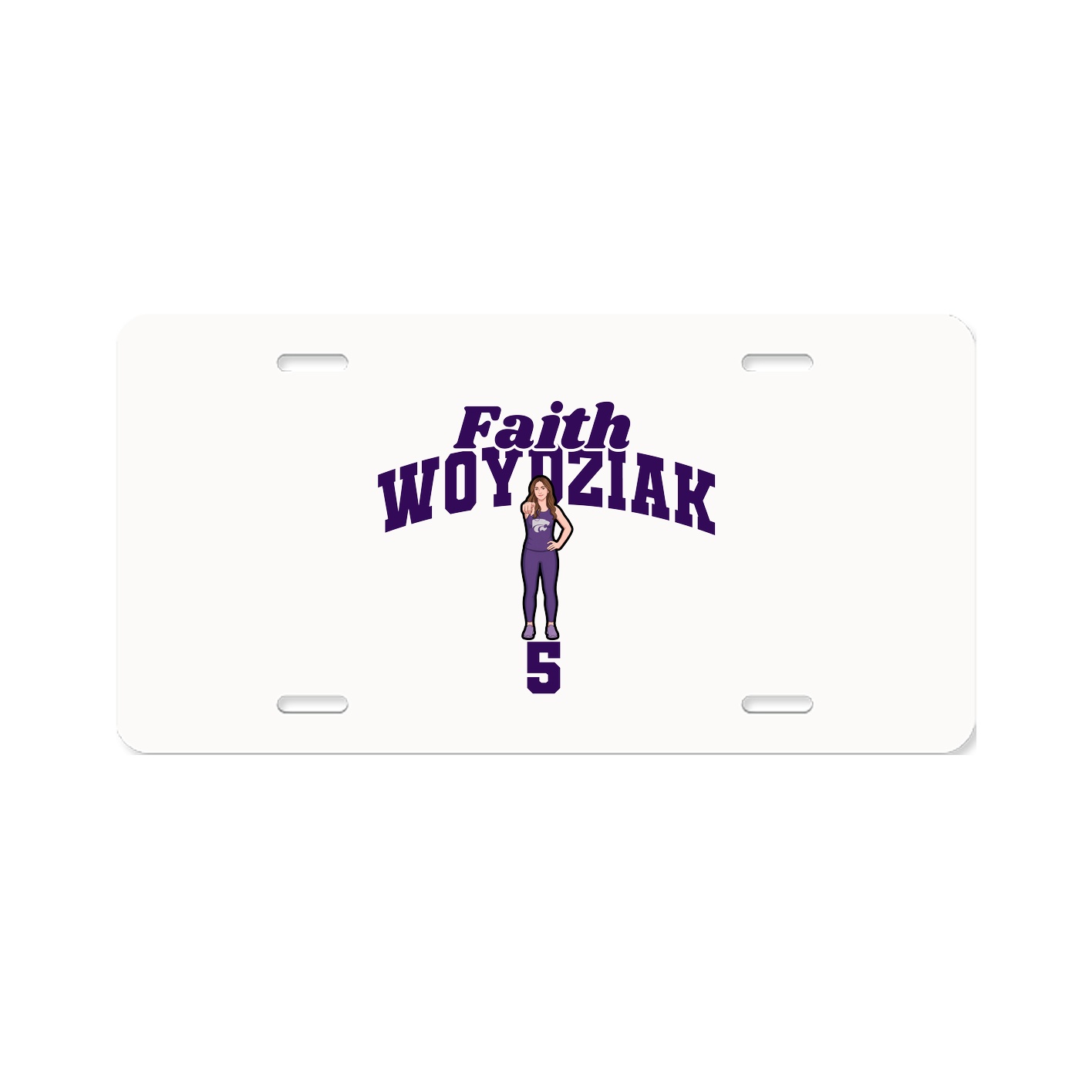 License Plate — Signature Arch in Classic
