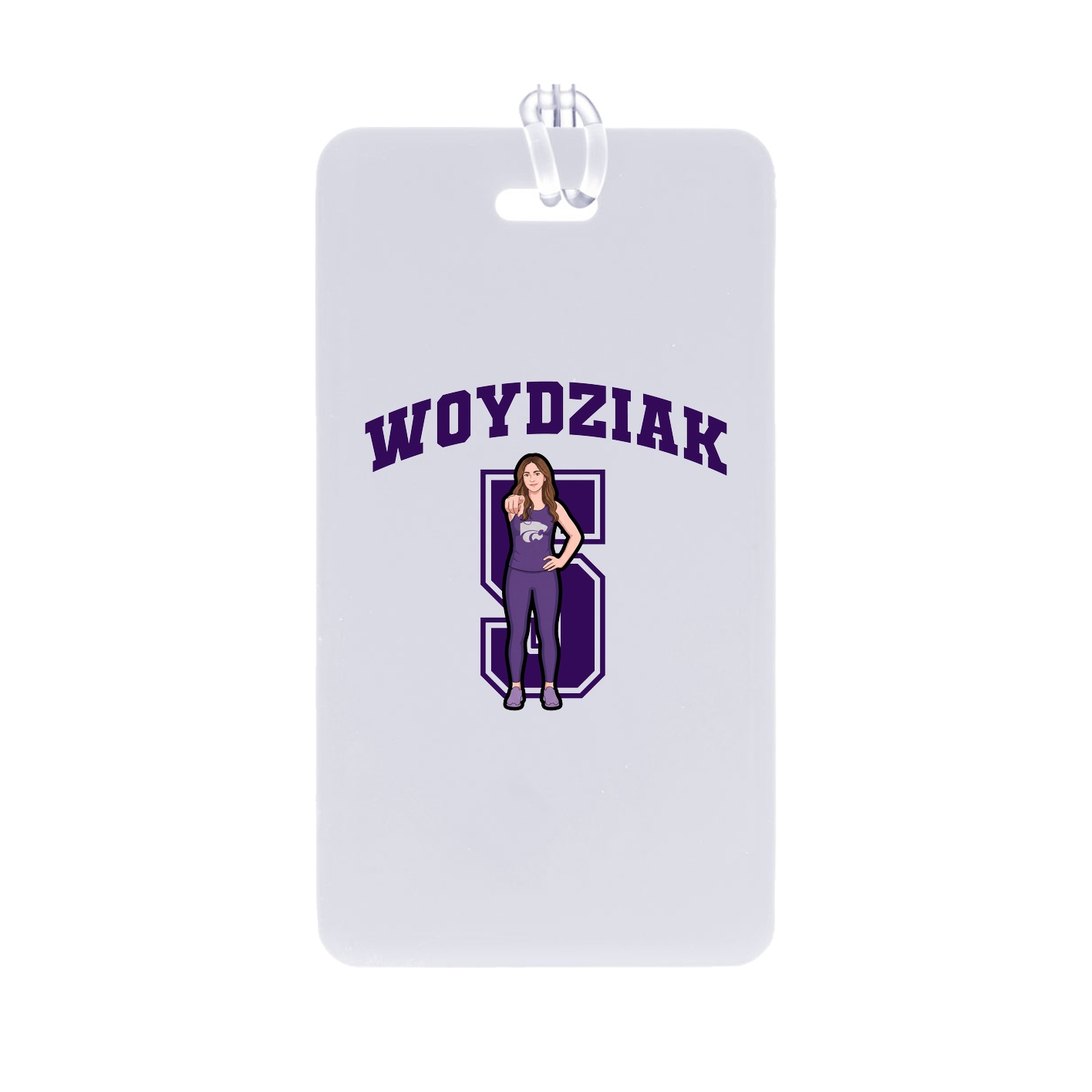 Bag Tag — Number in Classic