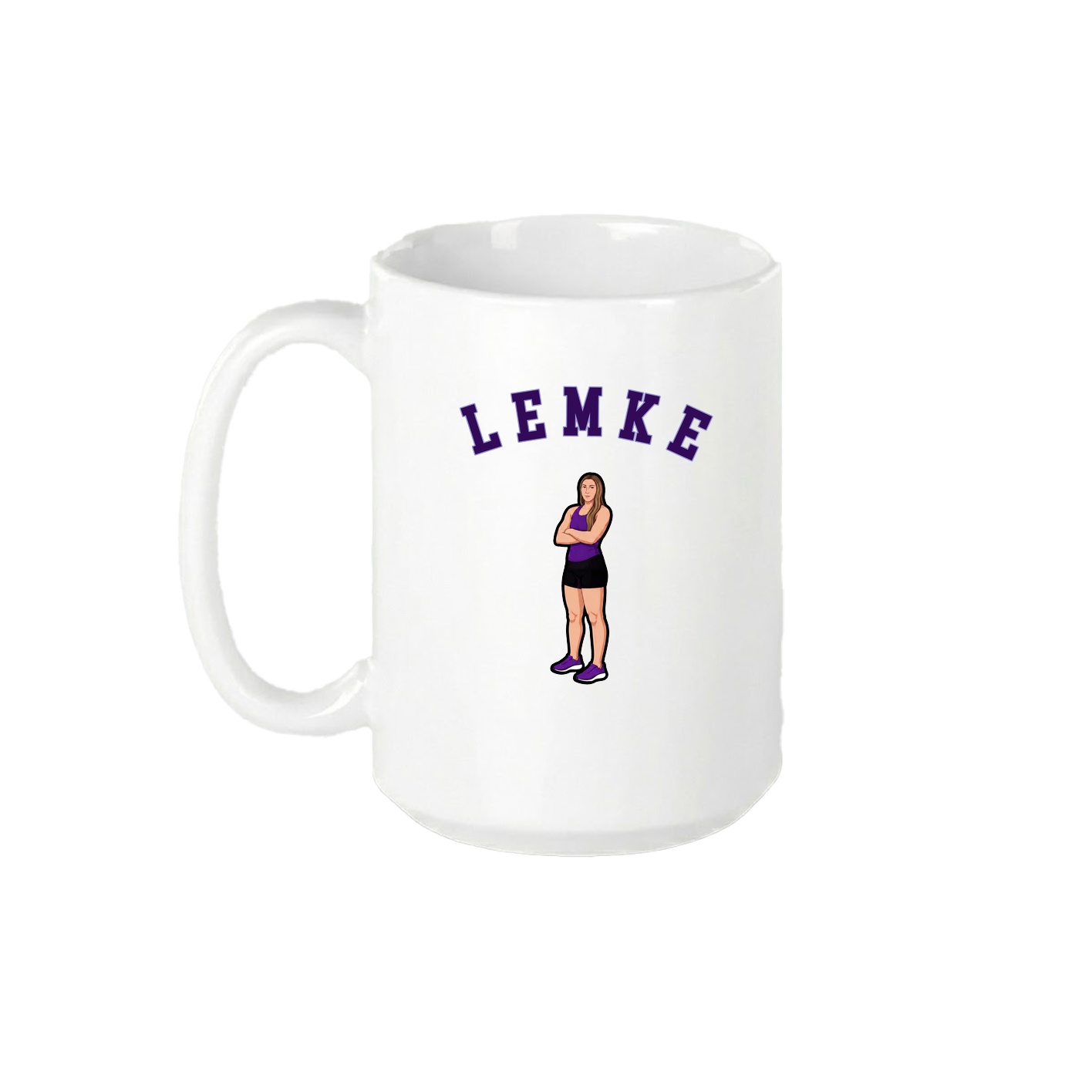 15oz Coffee Mug — Shirsey Arch in White