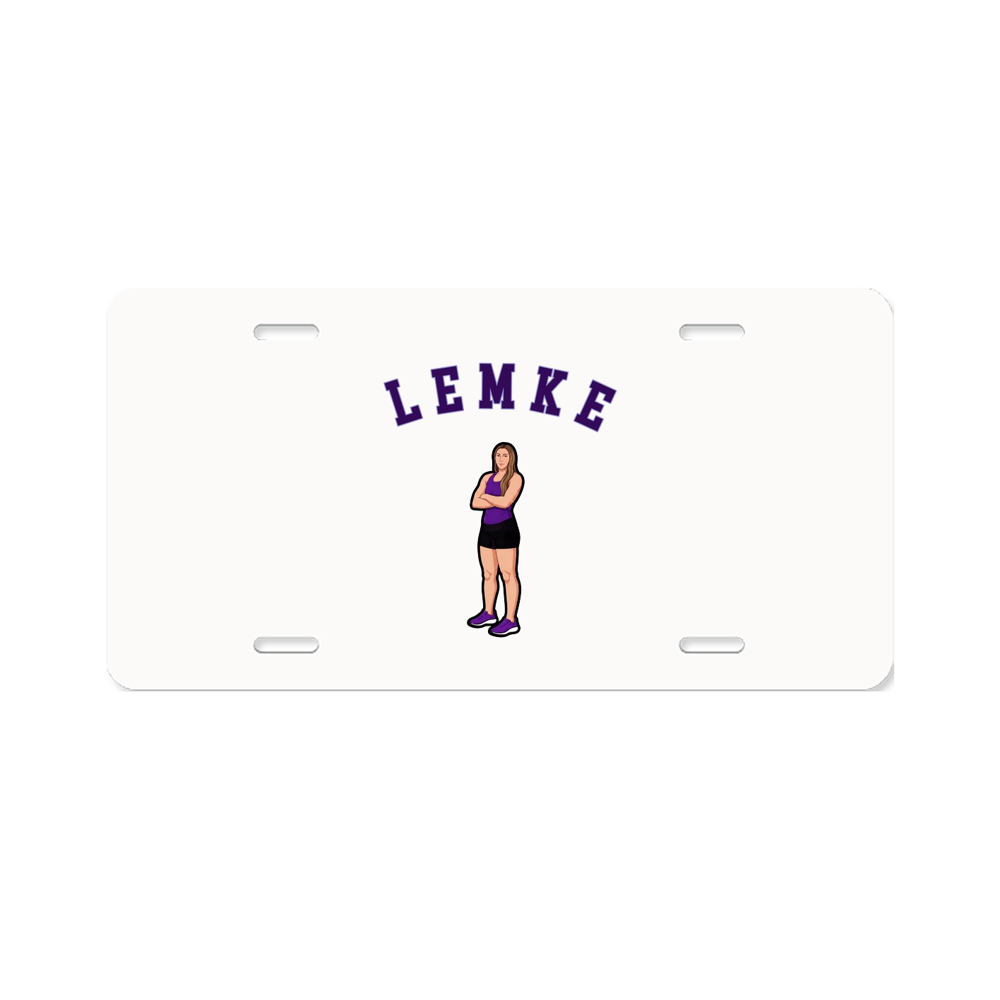 License Plate — Shirsey Arch in Classic