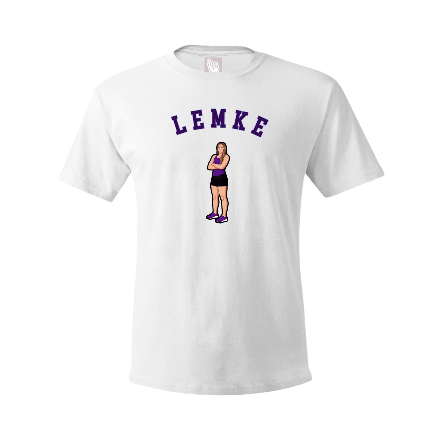 Tee — Shirsey Arch in White