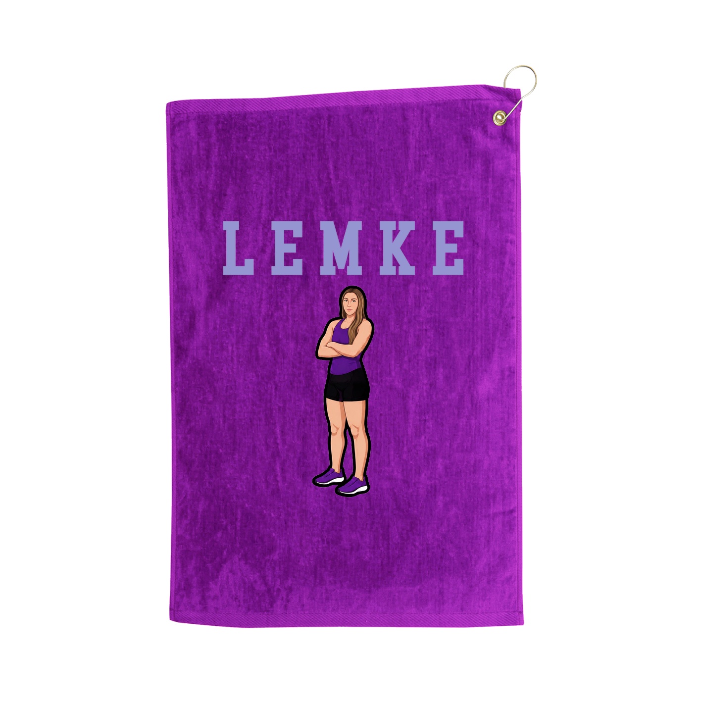 Golf Towel — Shirsey in Purple