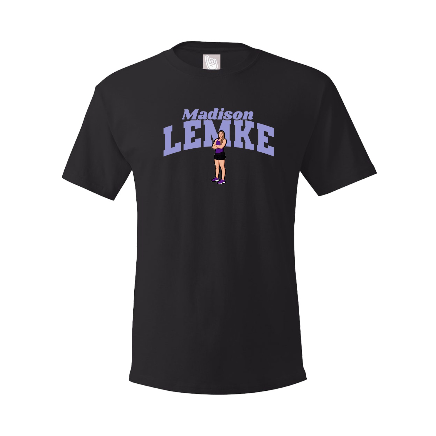 Tee — Signature Arch in Black