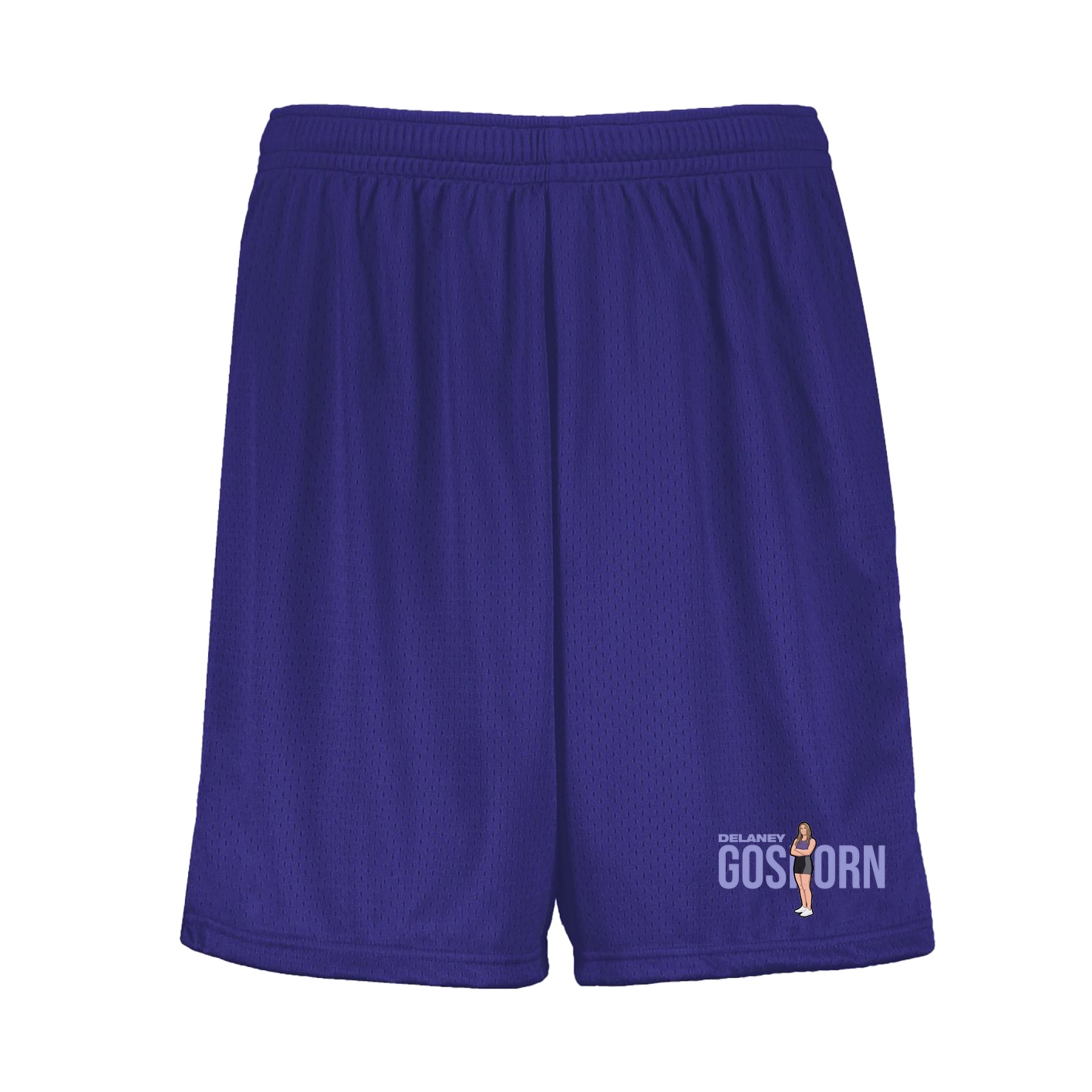 Shorts — Player Name in Purple