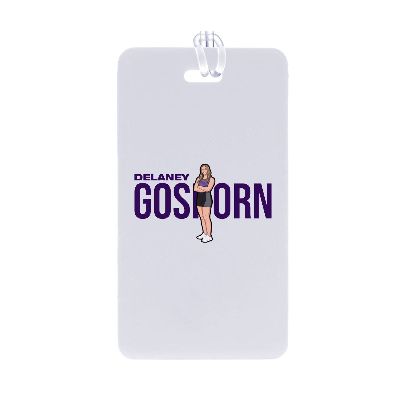 Bag Tag — Player Name in Classic