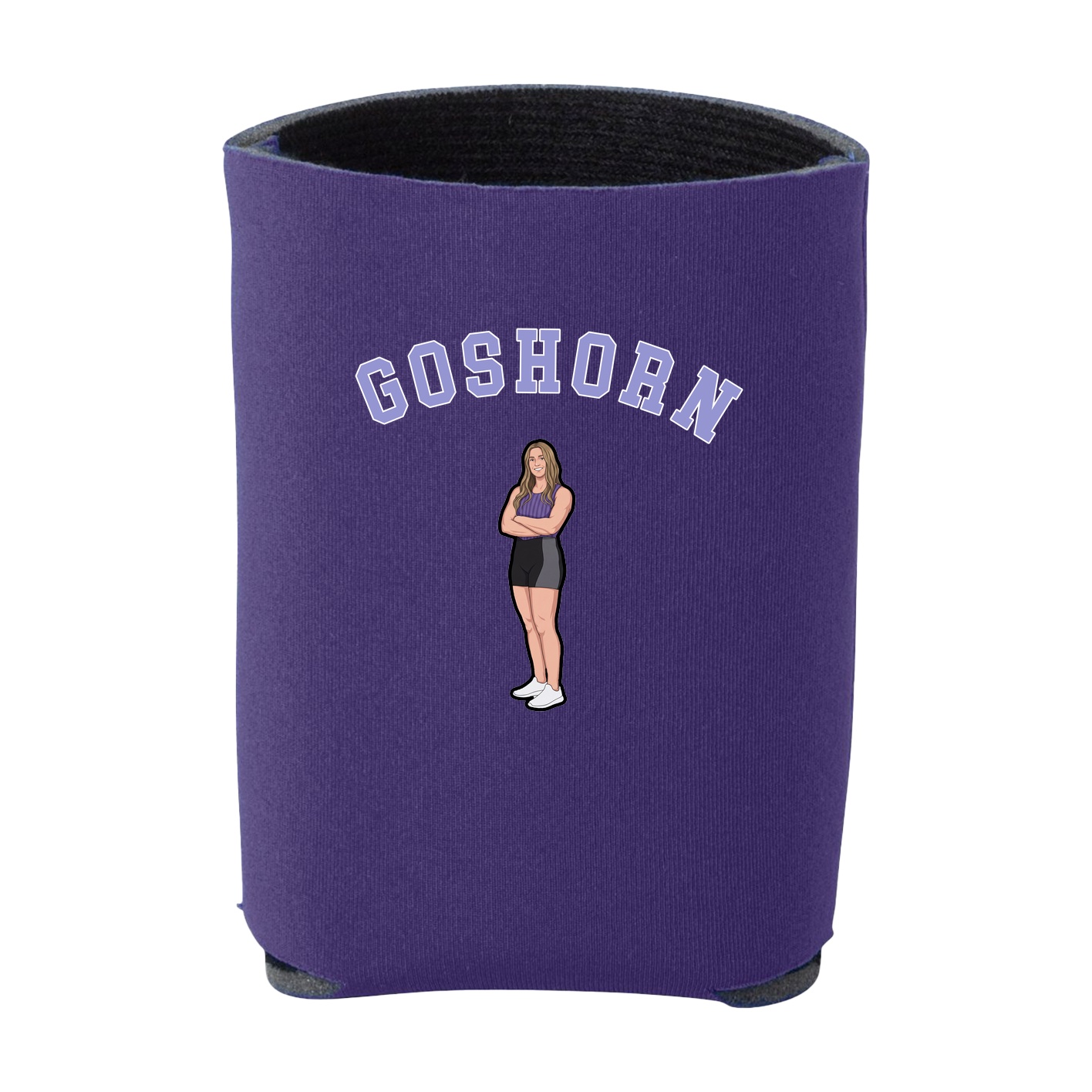 Can Holder — Shirsey Arch in Purple