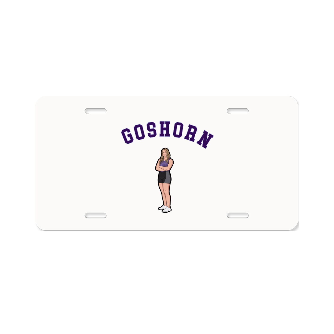License Plate — Shirsey Arch in Classic