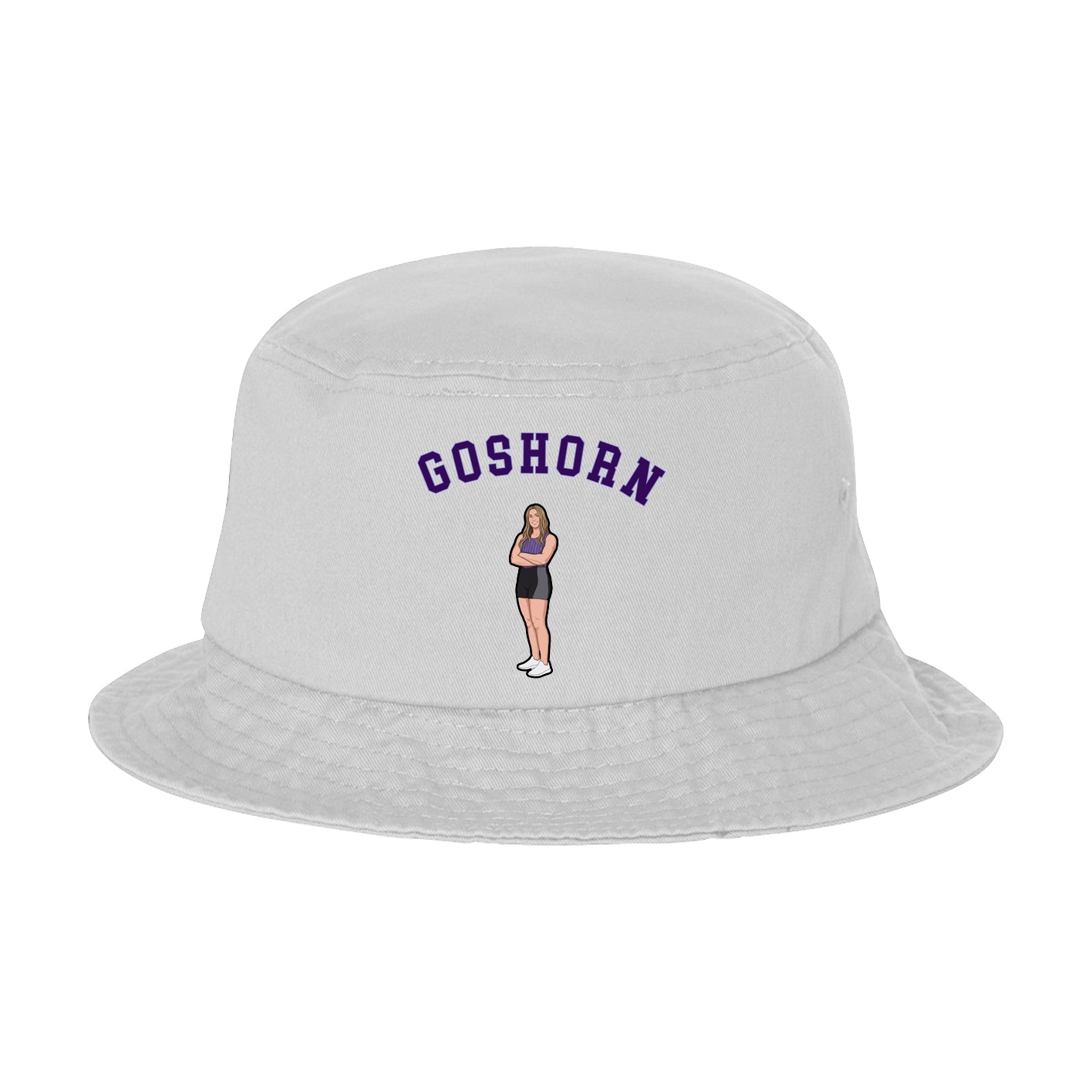 Bucket Cap — Shirsey Arch in White