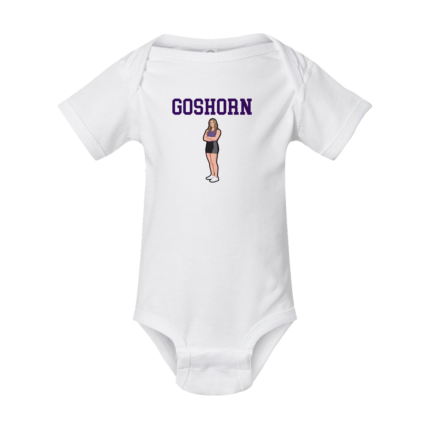 Baby Onesie — Shirsey in White