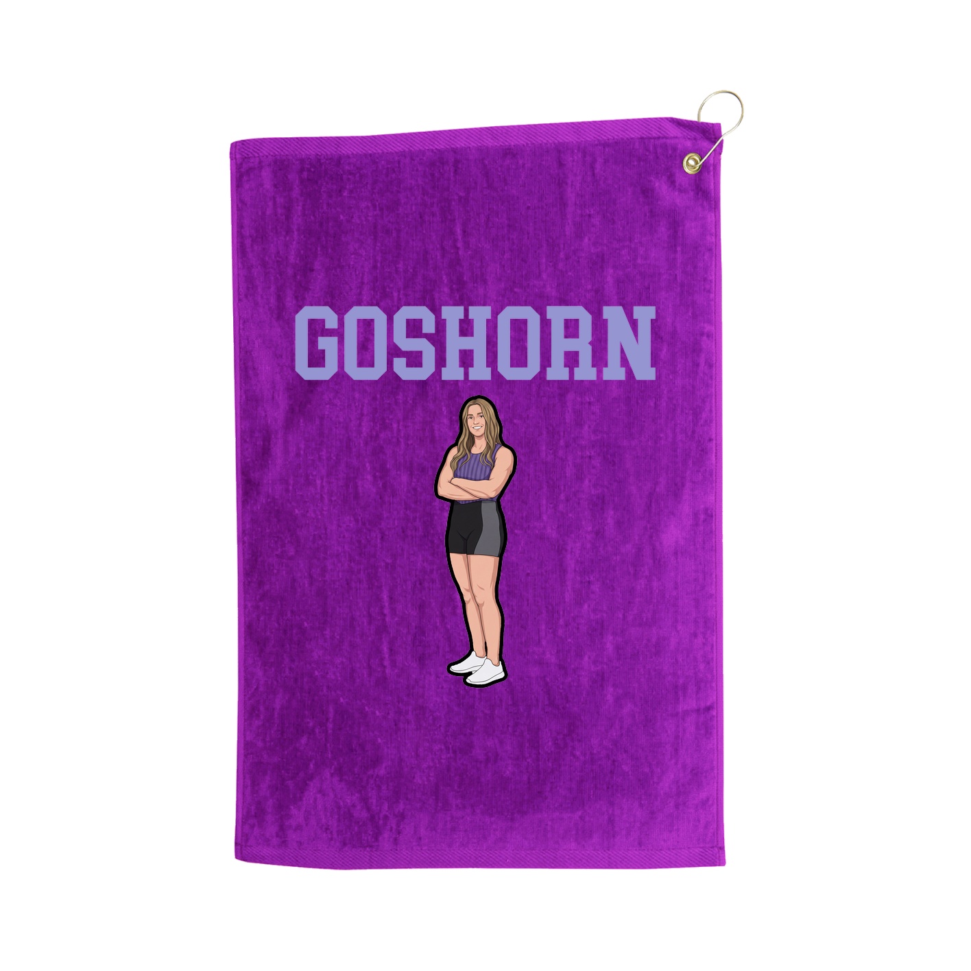 Golf Towel — Shirsey in Purple
