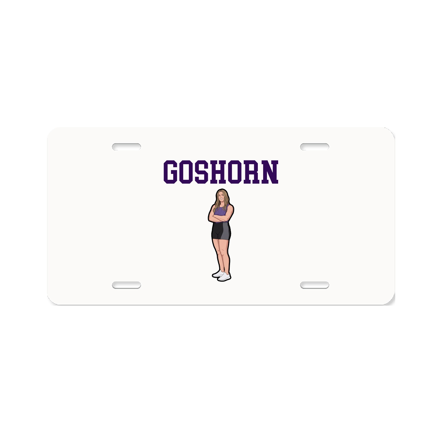 License Plate — Shirsey in Classic
