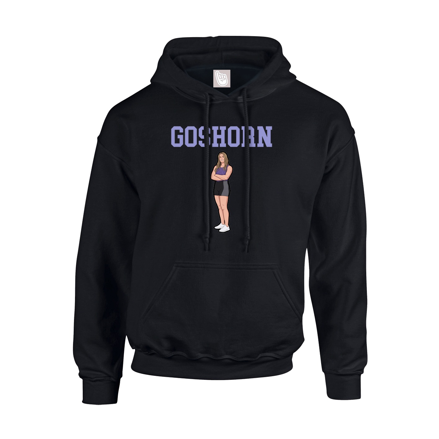 Youth Hoodie — Shirsey in Black