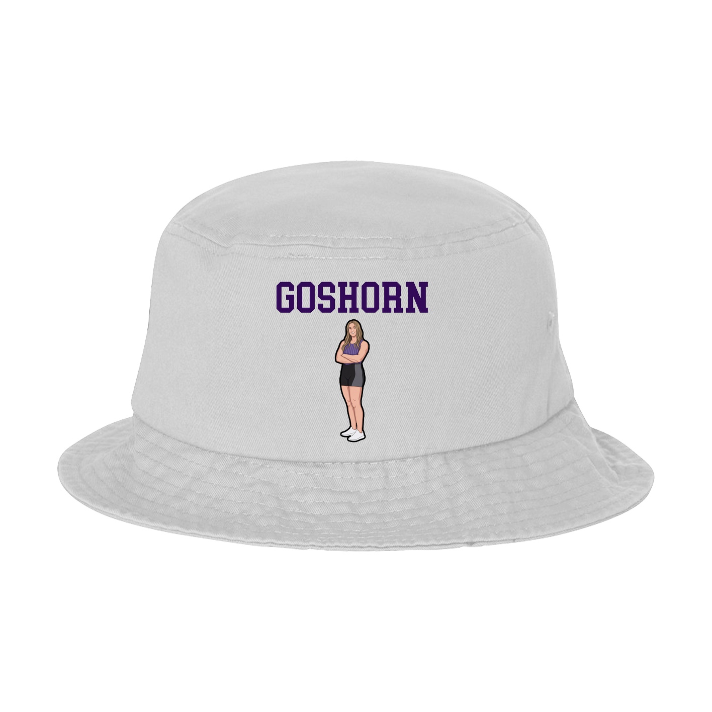 Bucket Cap — Shirsey in White