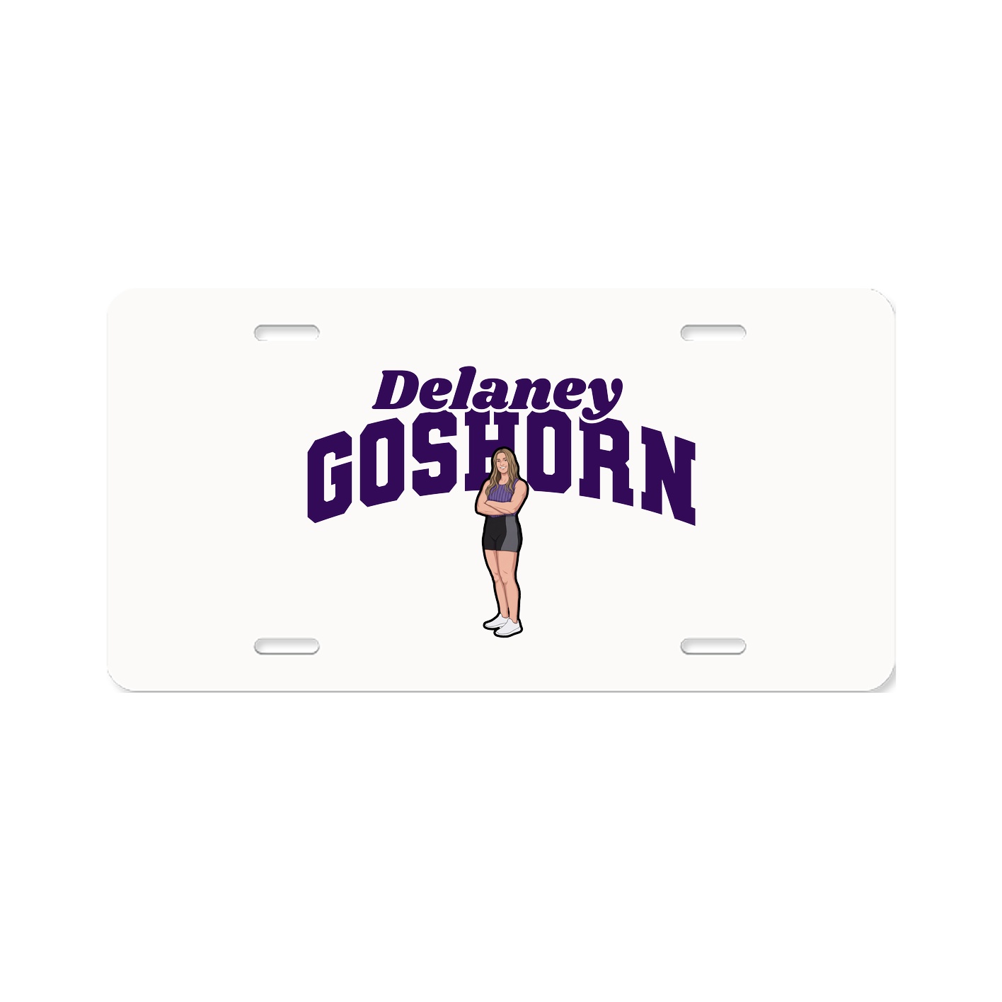 License Plate — Signature Arch in Classic