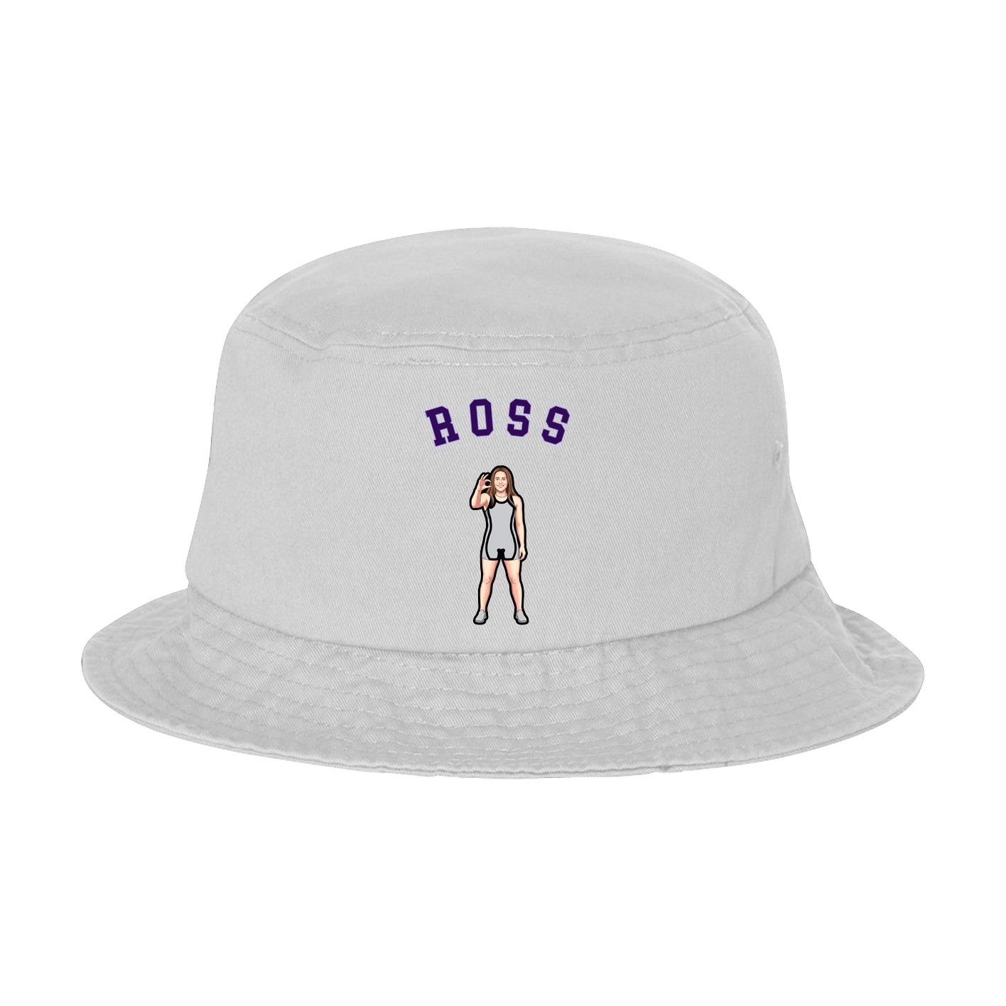 Bucket Cap — Shirsey Arch in White