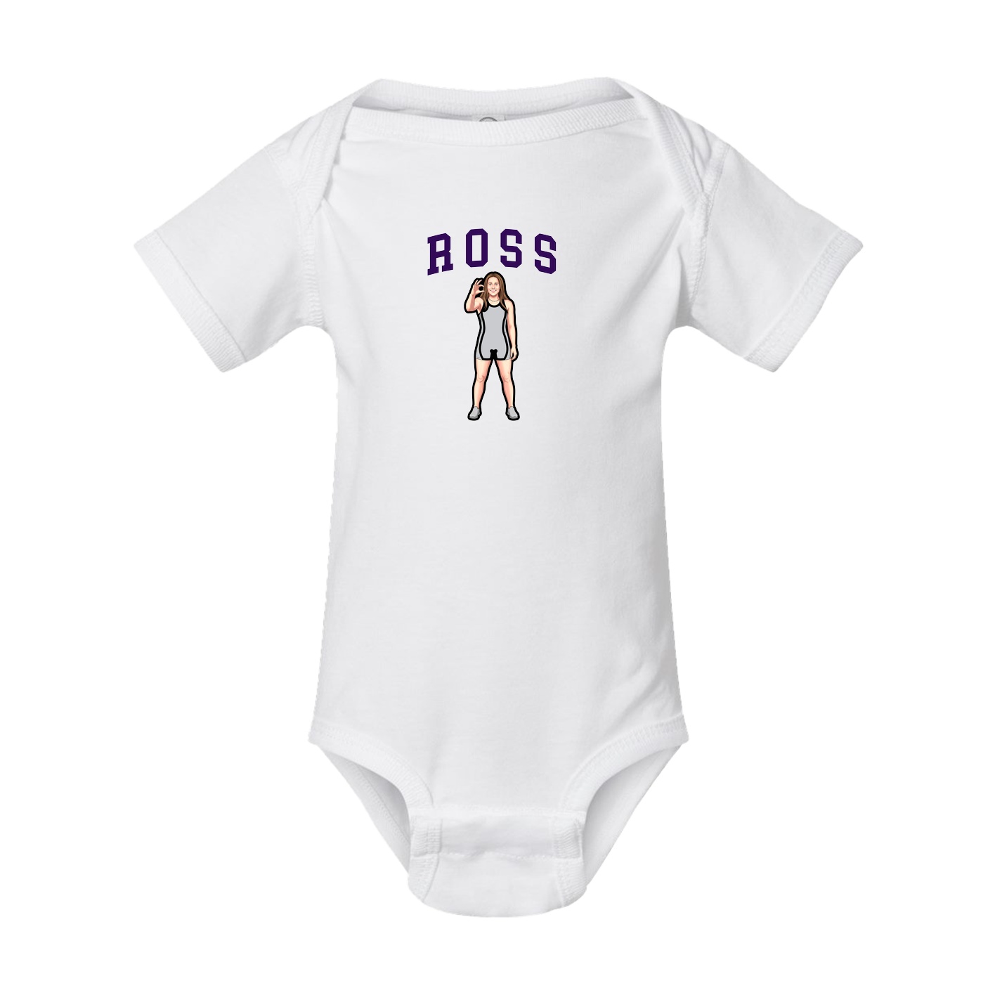 Baby Onesie — Shirsey in White